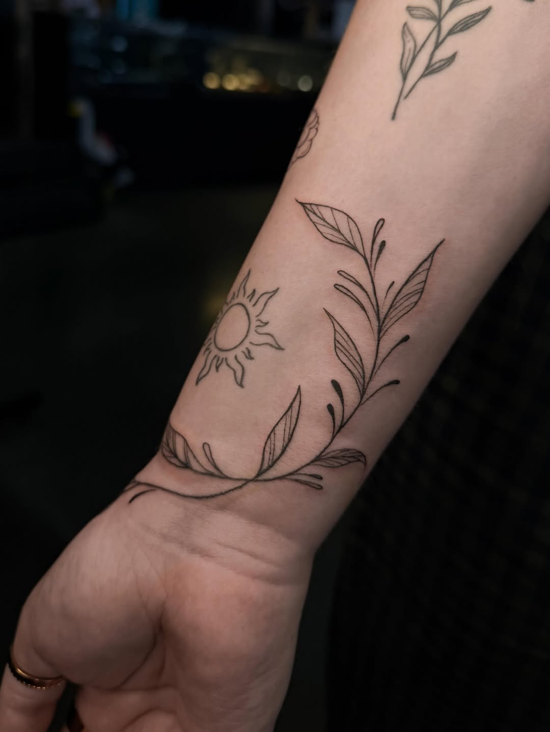 Tattoo by @inkedmaj โ fine_line