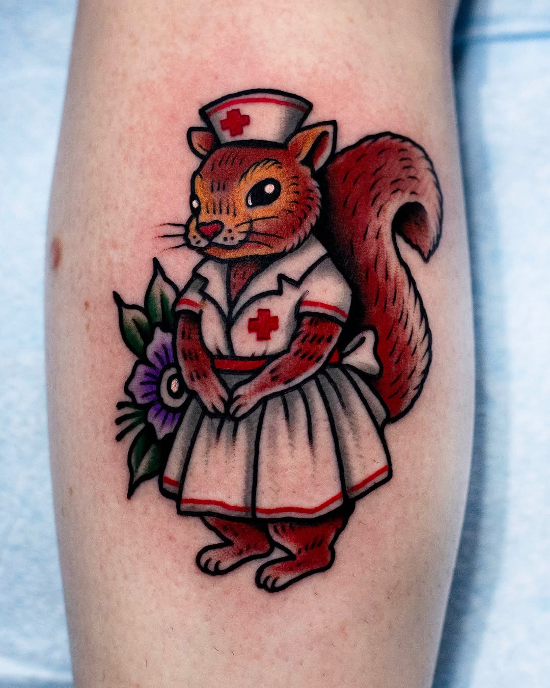 Tattoo by @miguelcomintattooer — american_traditional