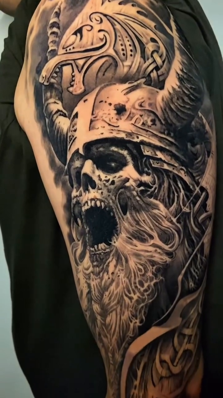Tattoo by @davenazgul β dark_realism, black_and_grey