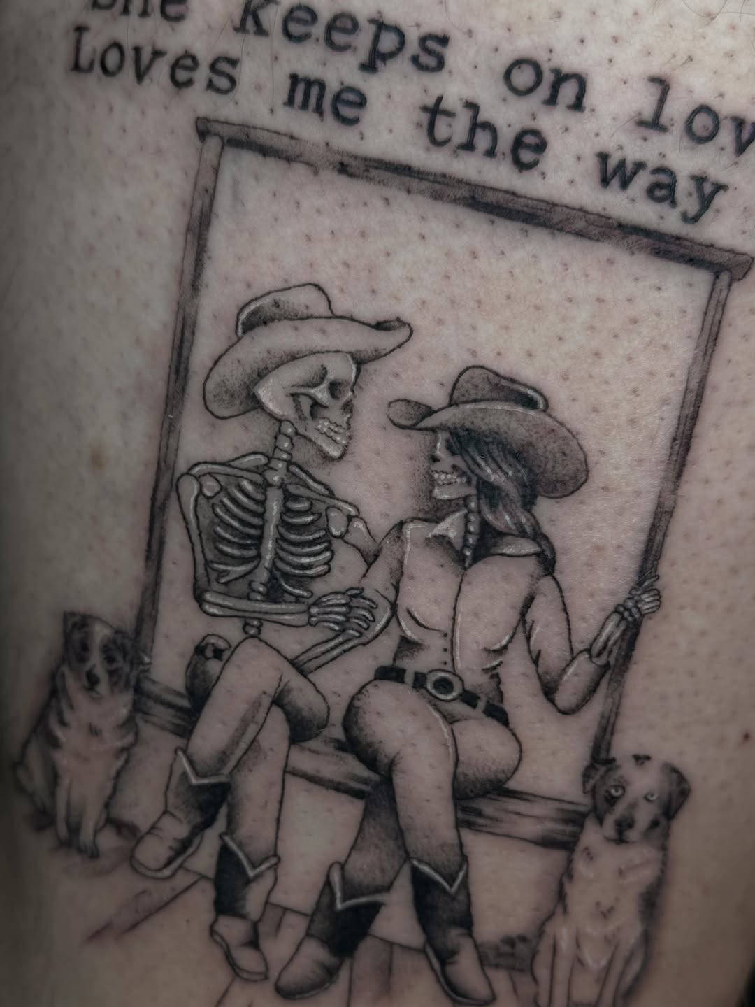 Tattoo by @inkedmaj โ black_and_grey, realism
