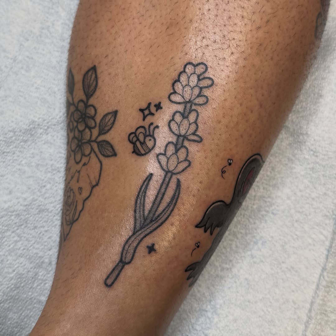 Tattoo by @beltanebeetattoo — black_and_grey