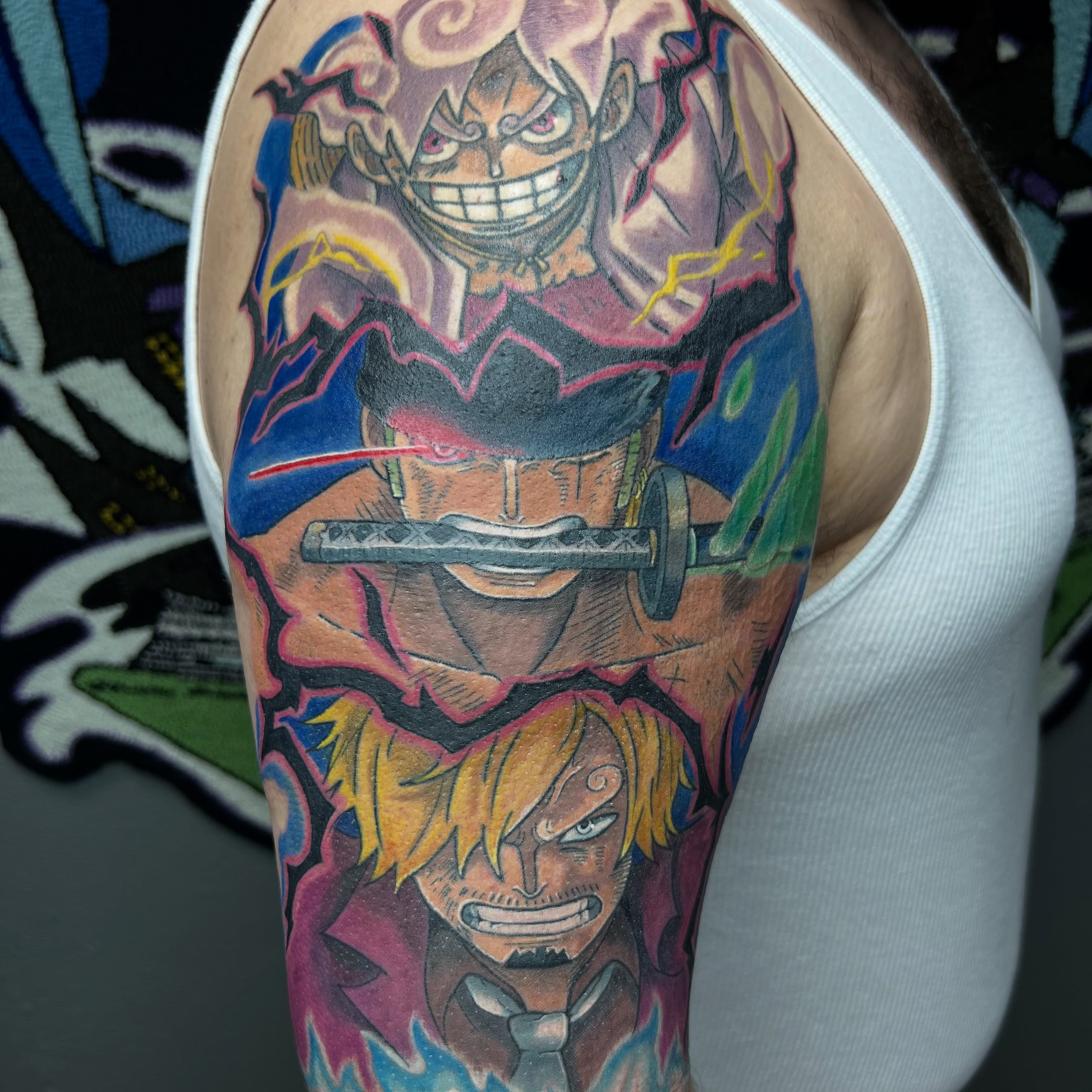 Tattoo by @luckyleftytattoos — anime