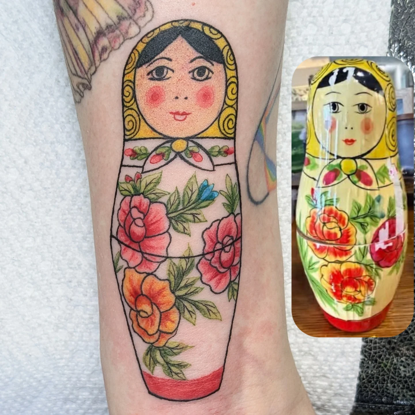 Tattoo by @inkedmongoose — illustrative