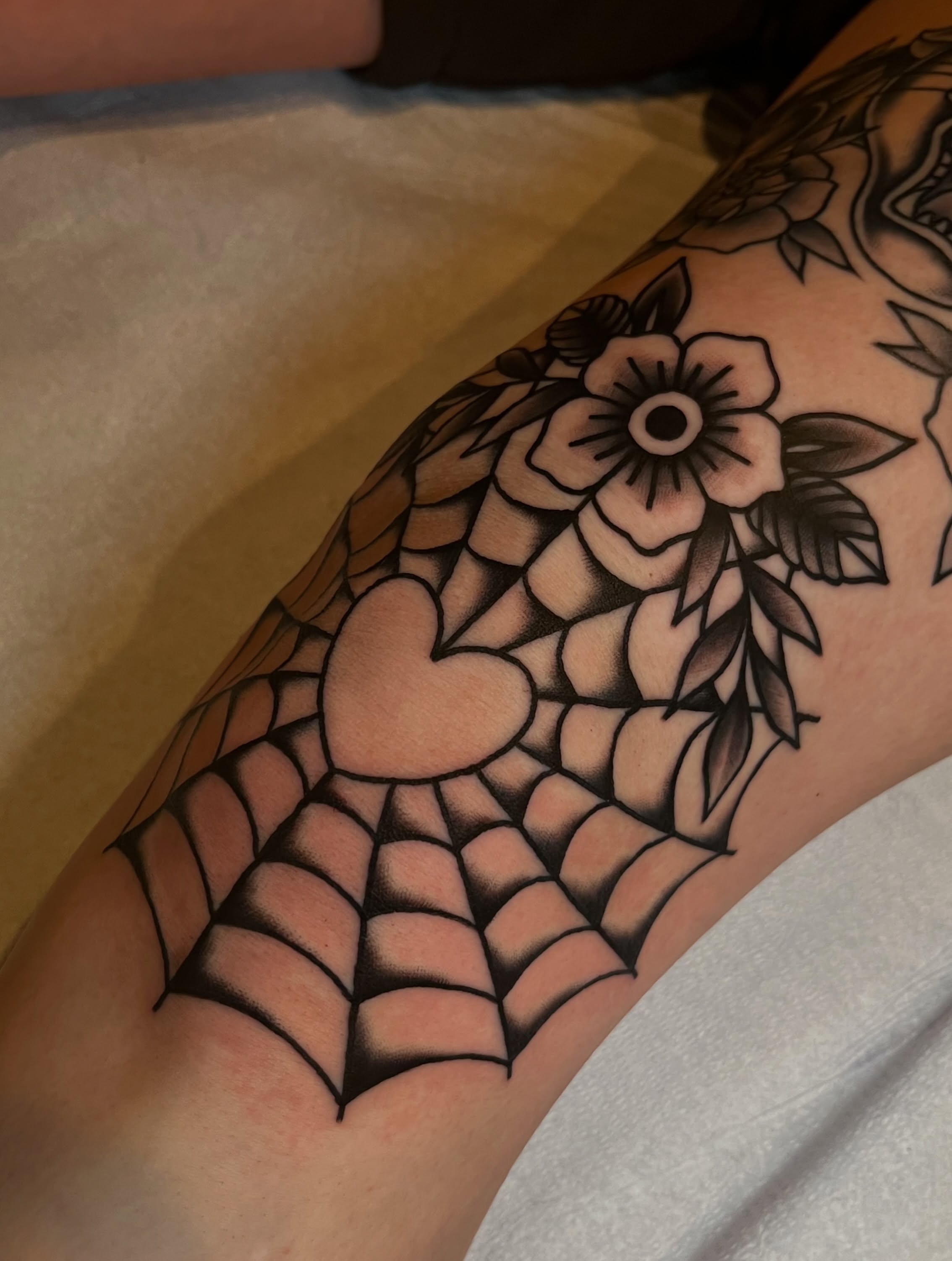Tattoo by @anthony_tattooer — american_traditional, black_and_grey
