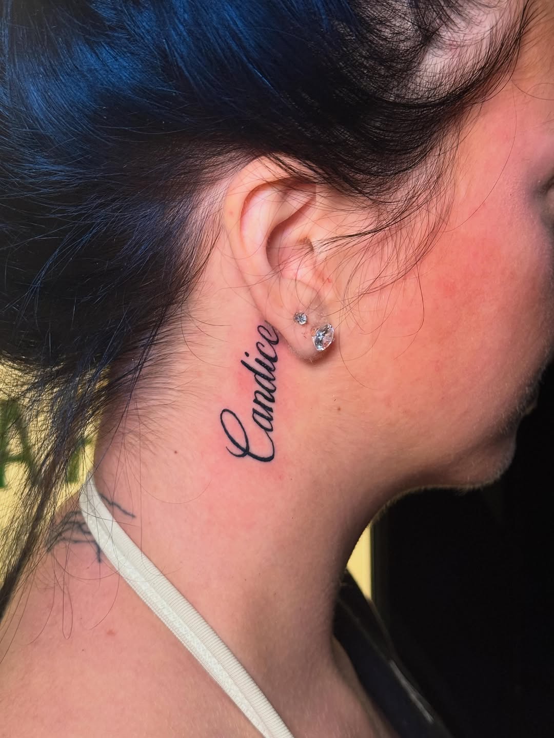 Tattoo by @inkxmadison — lettering_script, fine_line