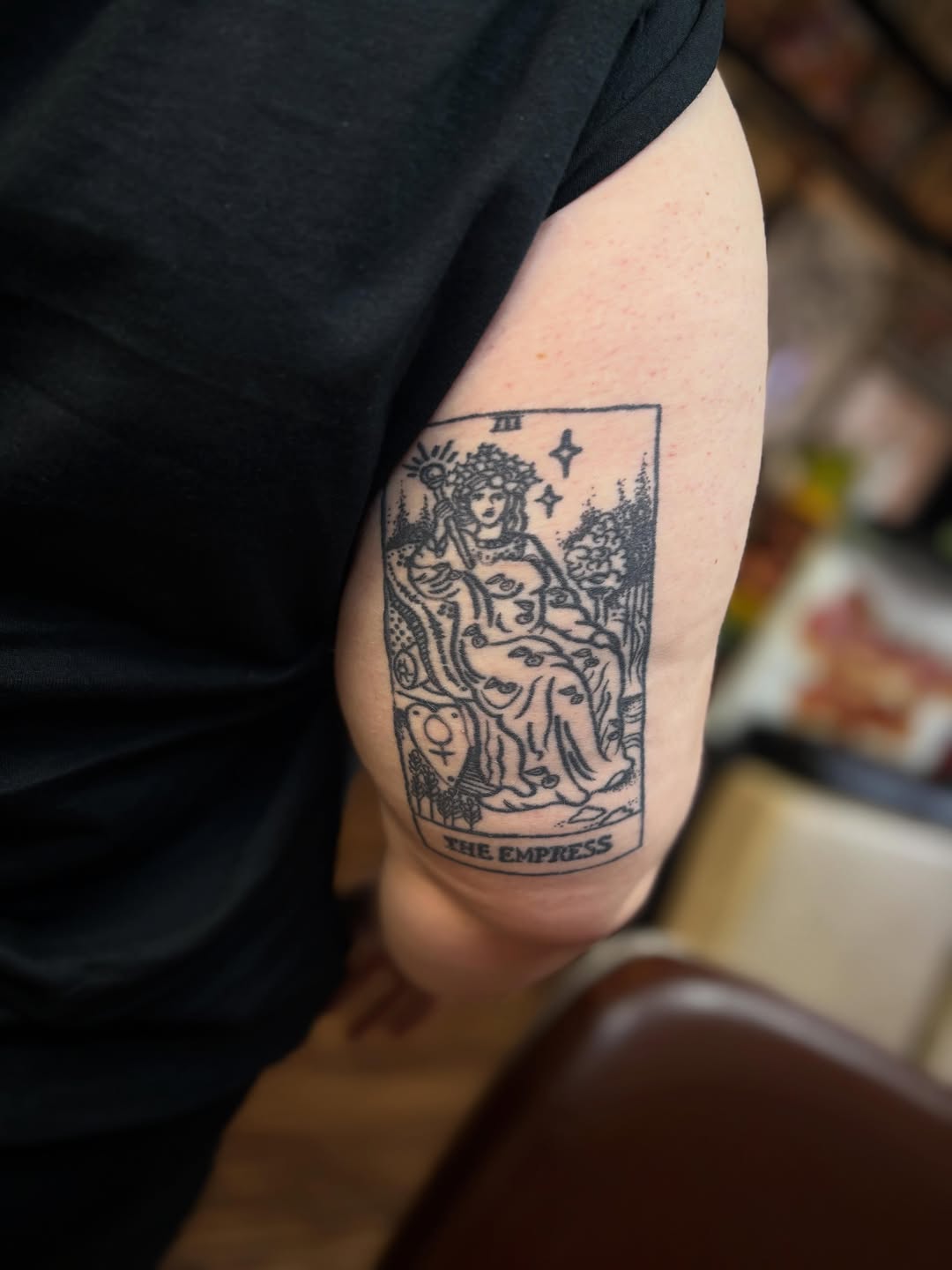 Tattoo by @deetstattoos — black_and_grey, illustrative