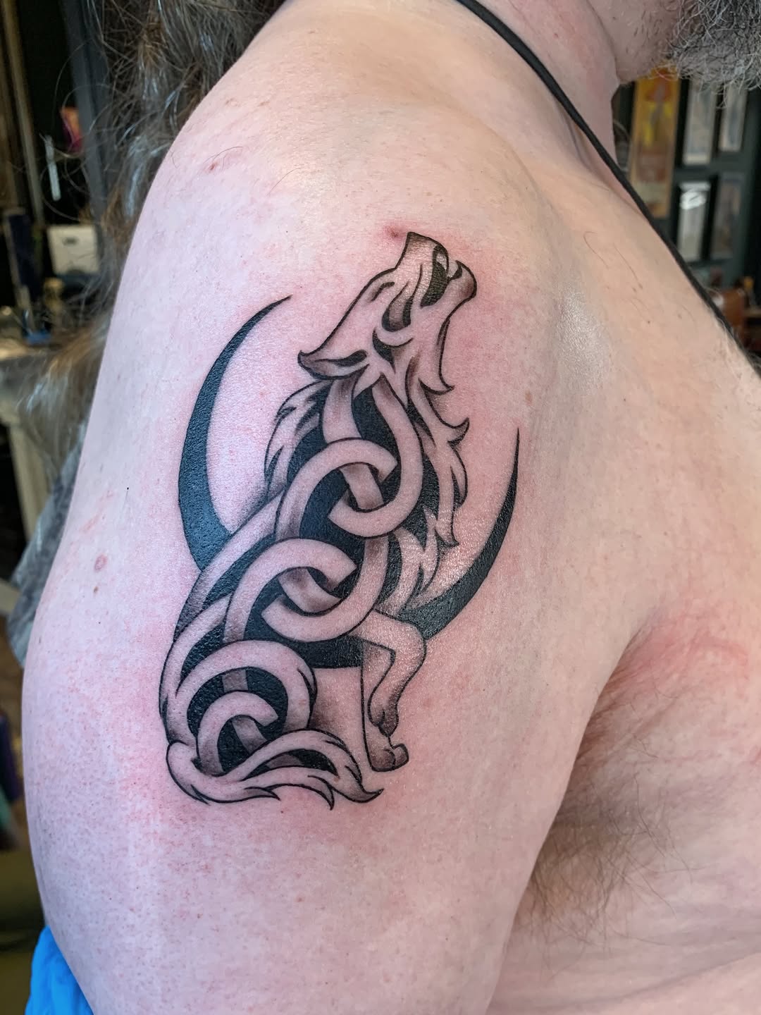 Tattoo by @beehemothtattoo โ blackwork, geometric