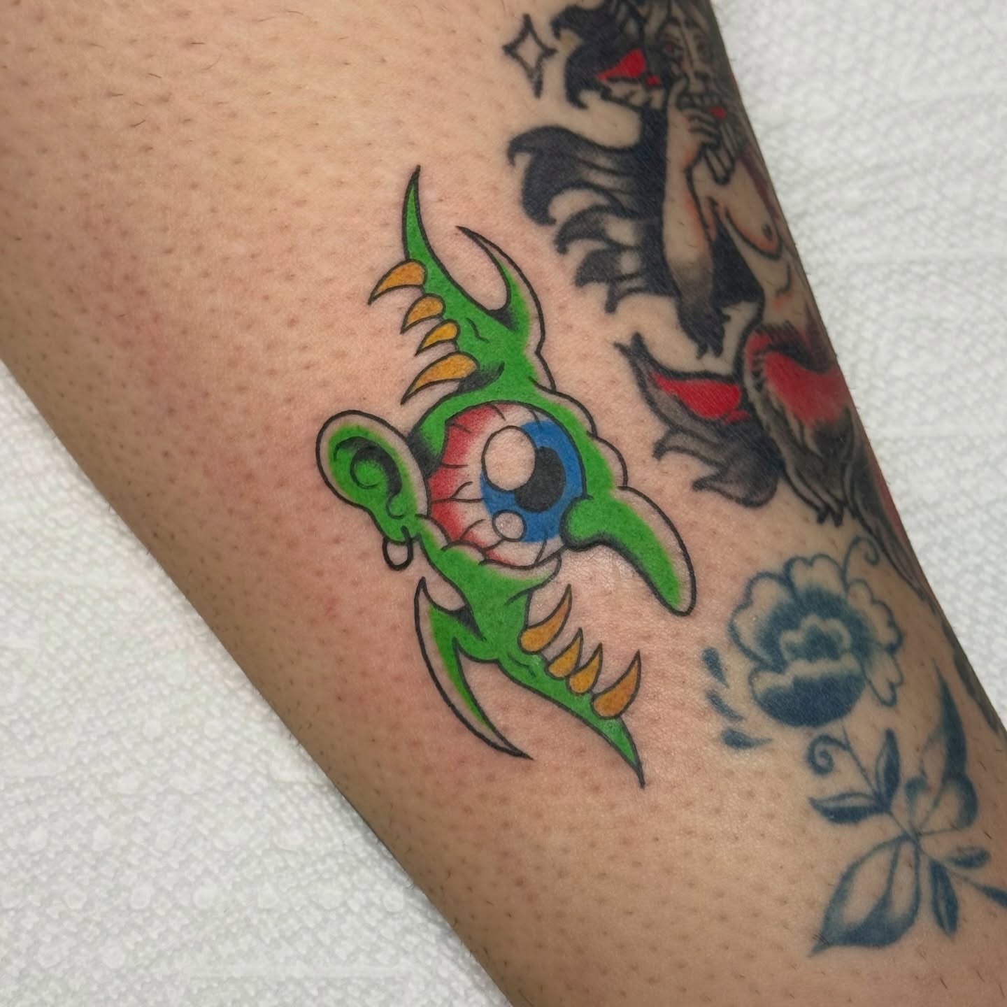 Tattoo by @_lazy.bones_ — american_traditional