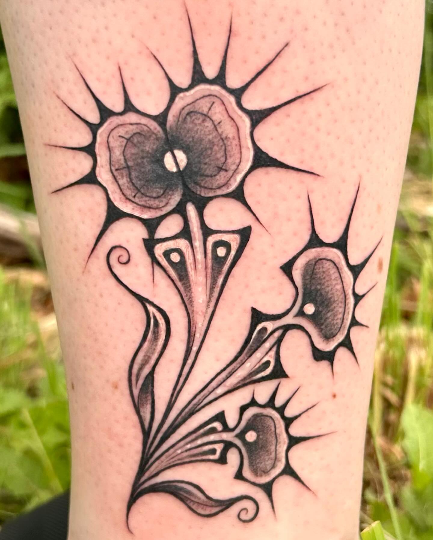 Tattoo by @millersmods — black_and_grey