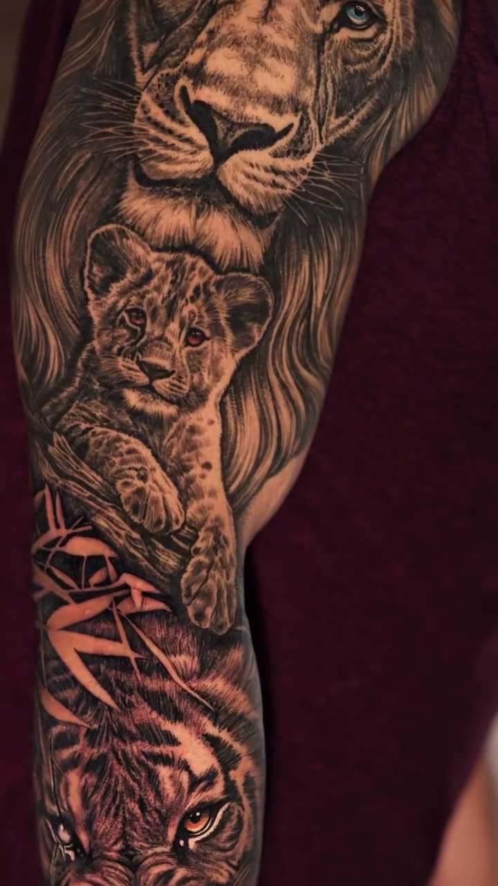 Tattoo by @jackitsforever — realism, black_and_grey