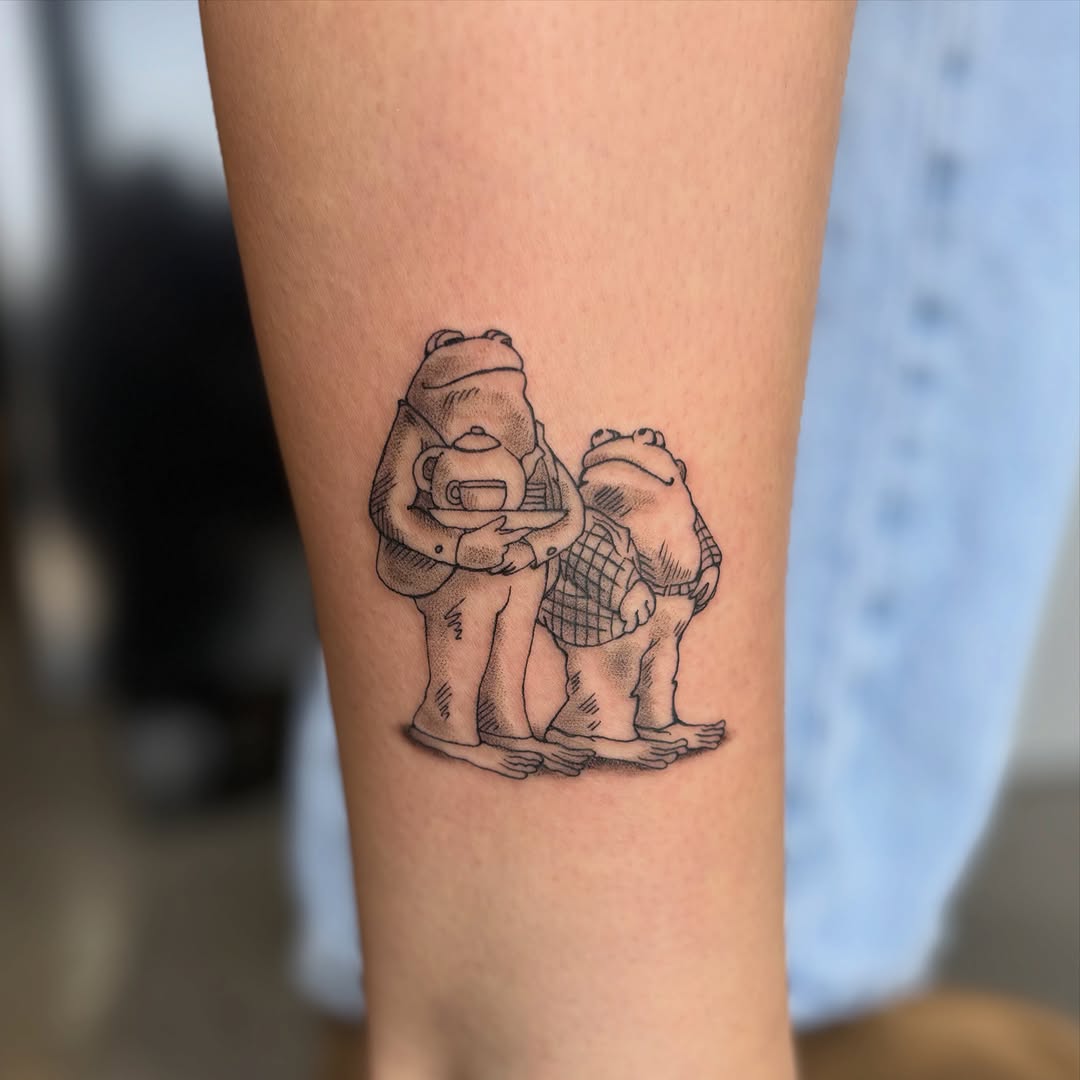 Tattoo by @candytuesday — illustrative, dotwork