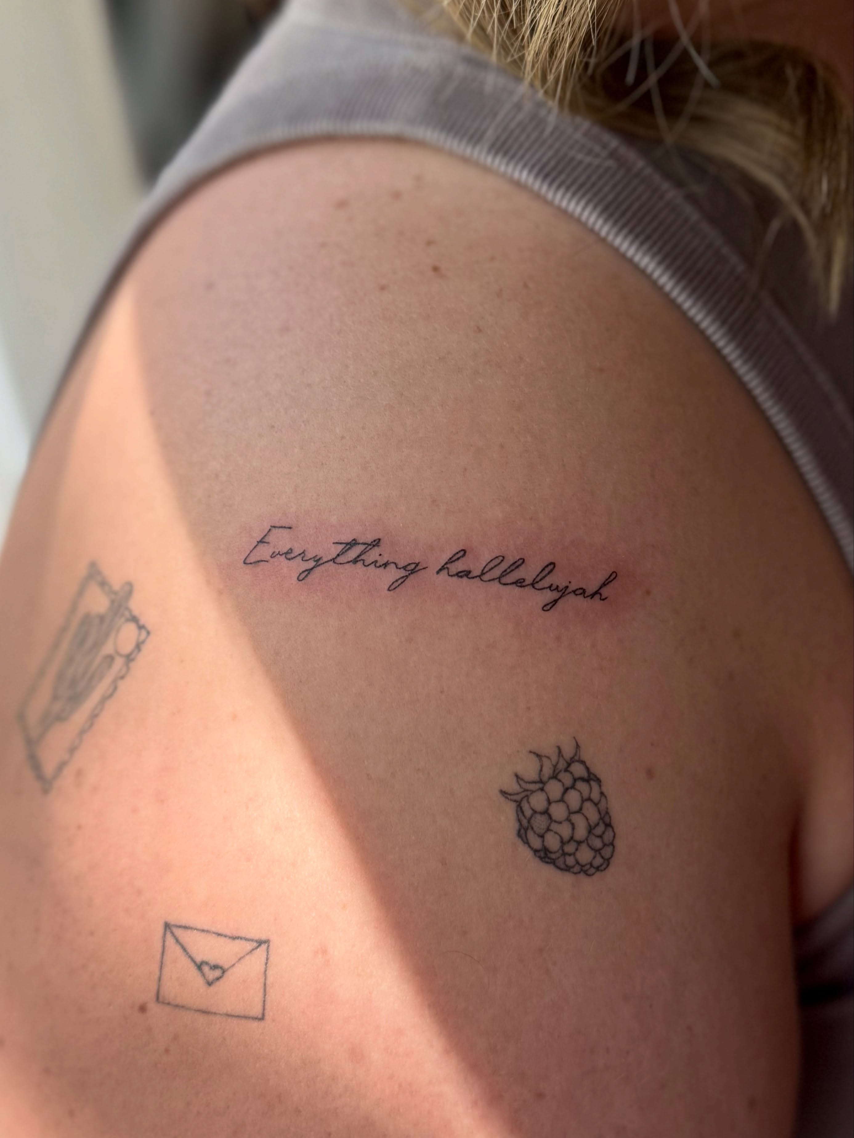 Tattoo by @daintydetailsbyalyssa — lettering_script