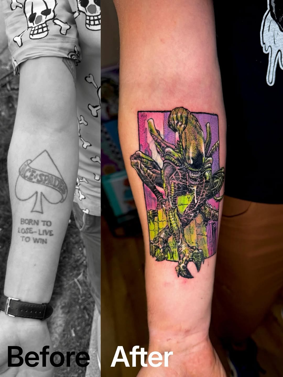 Tattoo by @worleytattoos — realism, trash_polka