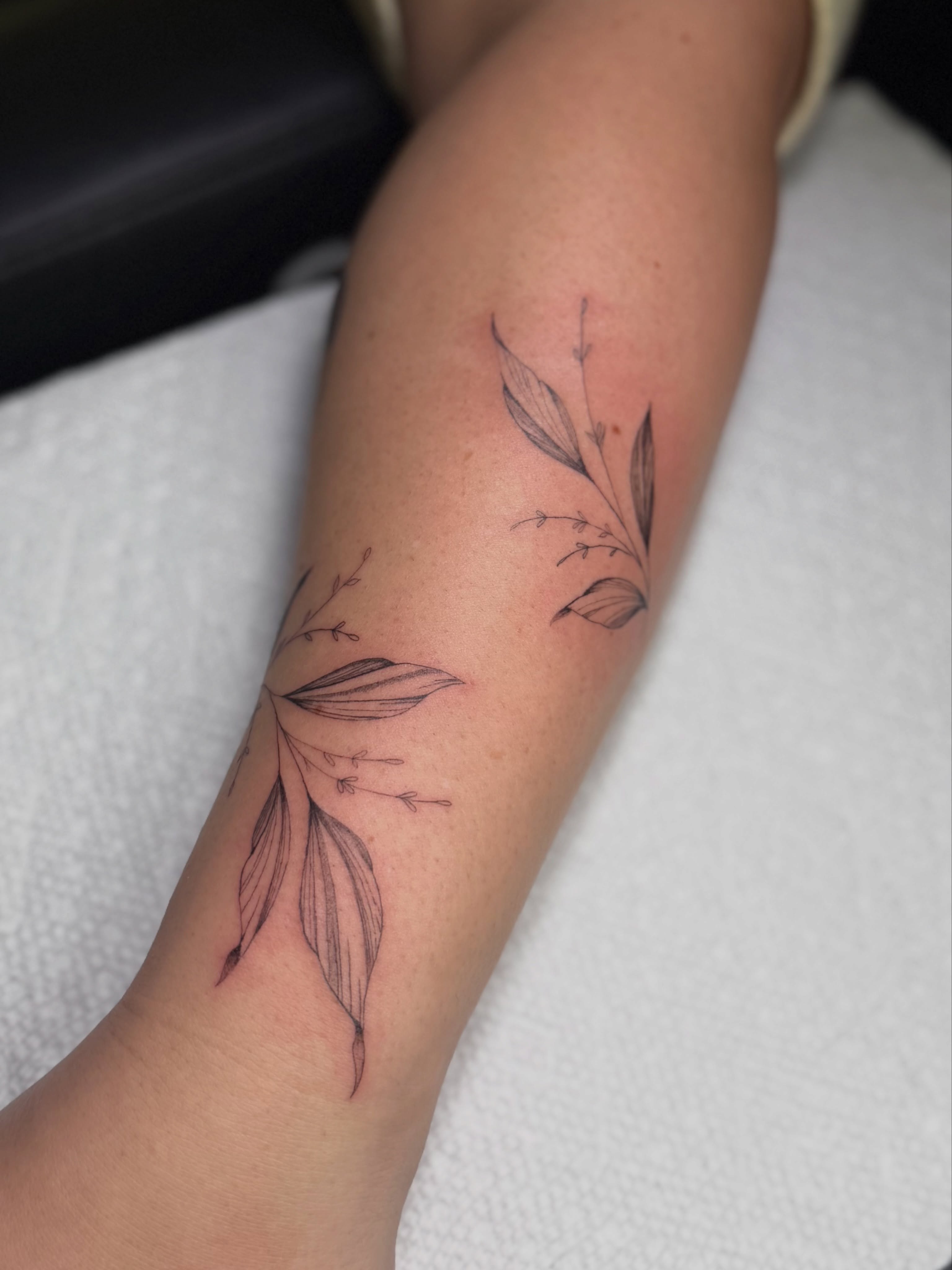 Tattoo by @petiteink_ — black_and_grey