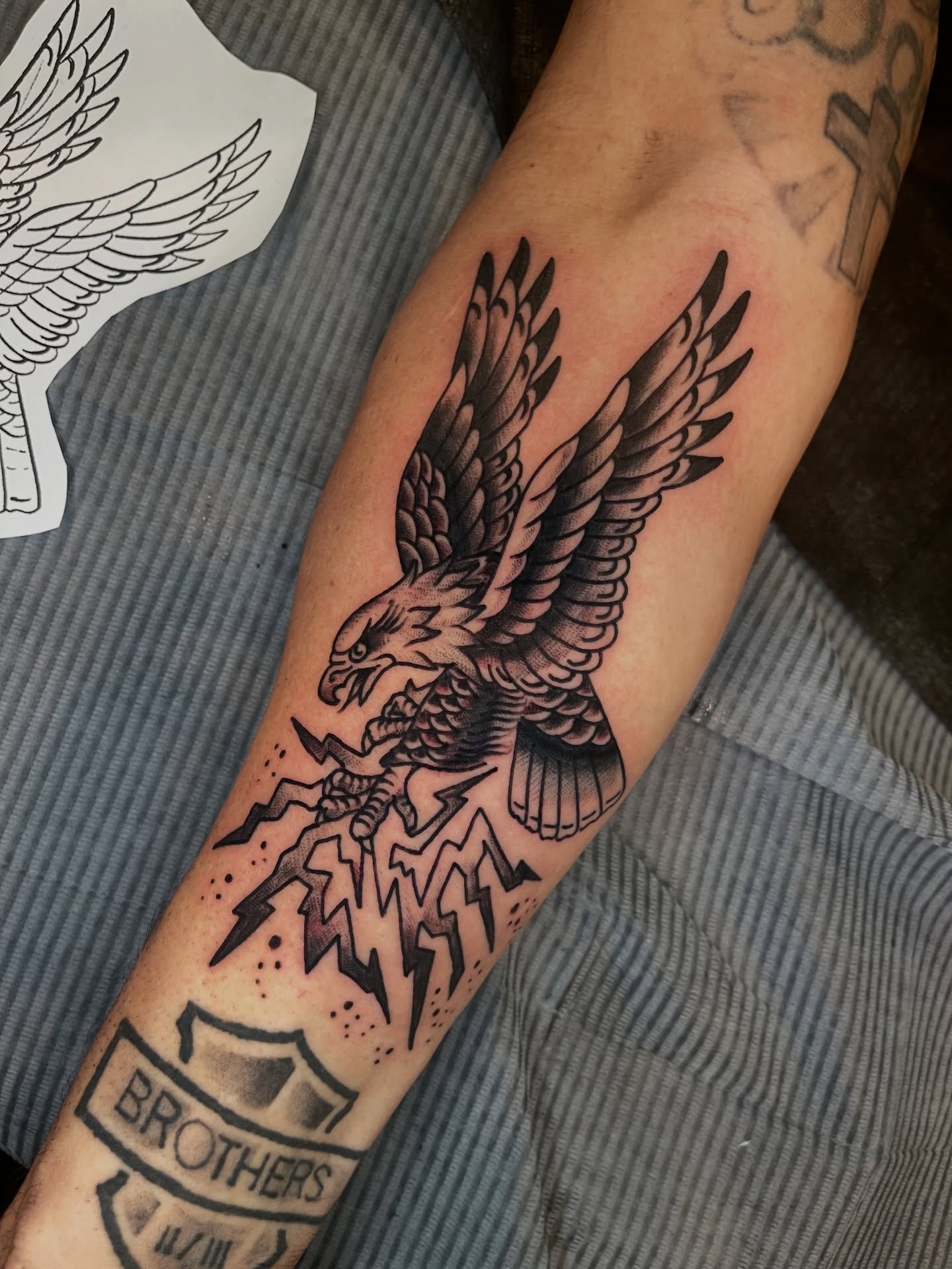 Tattoo by @carlygtattoos โ black_and_grey