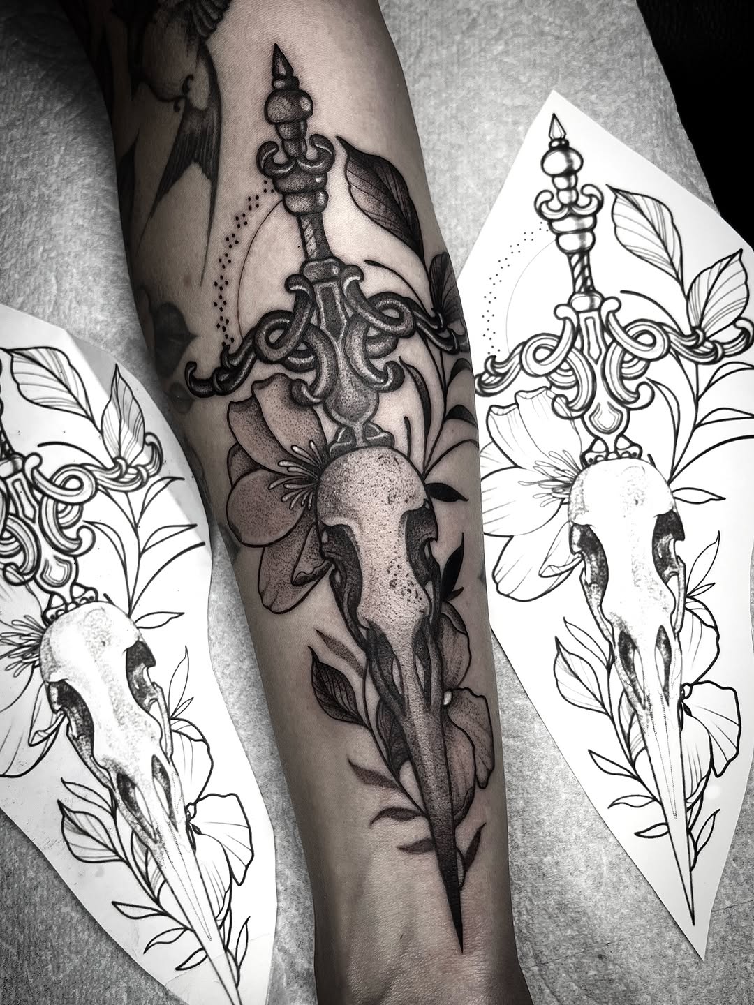 Tattoo by @jaredxhughes — black_and_grey, realism