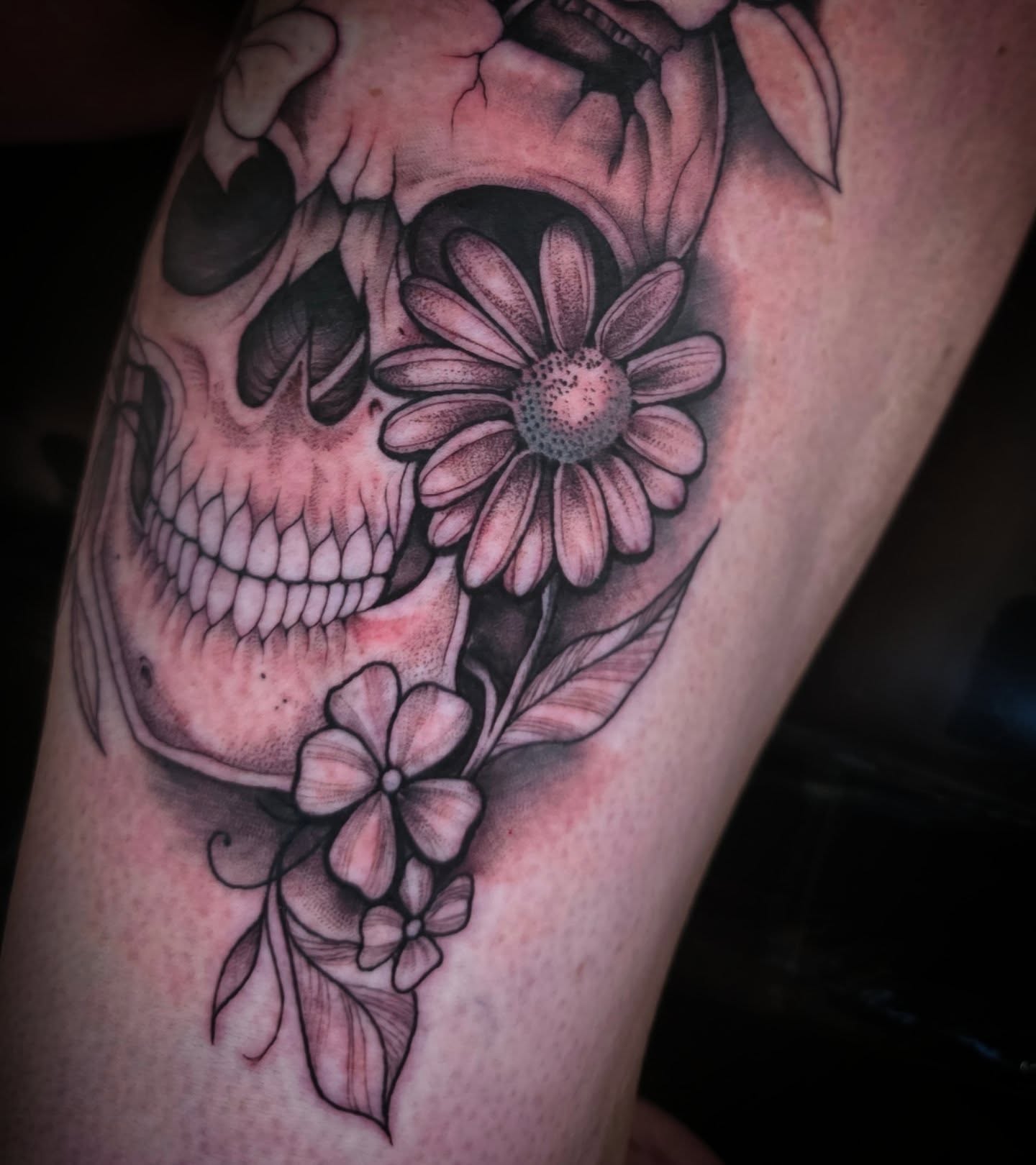 Tattoo by @matriix.ink.tattoos — black_and_grey, realism