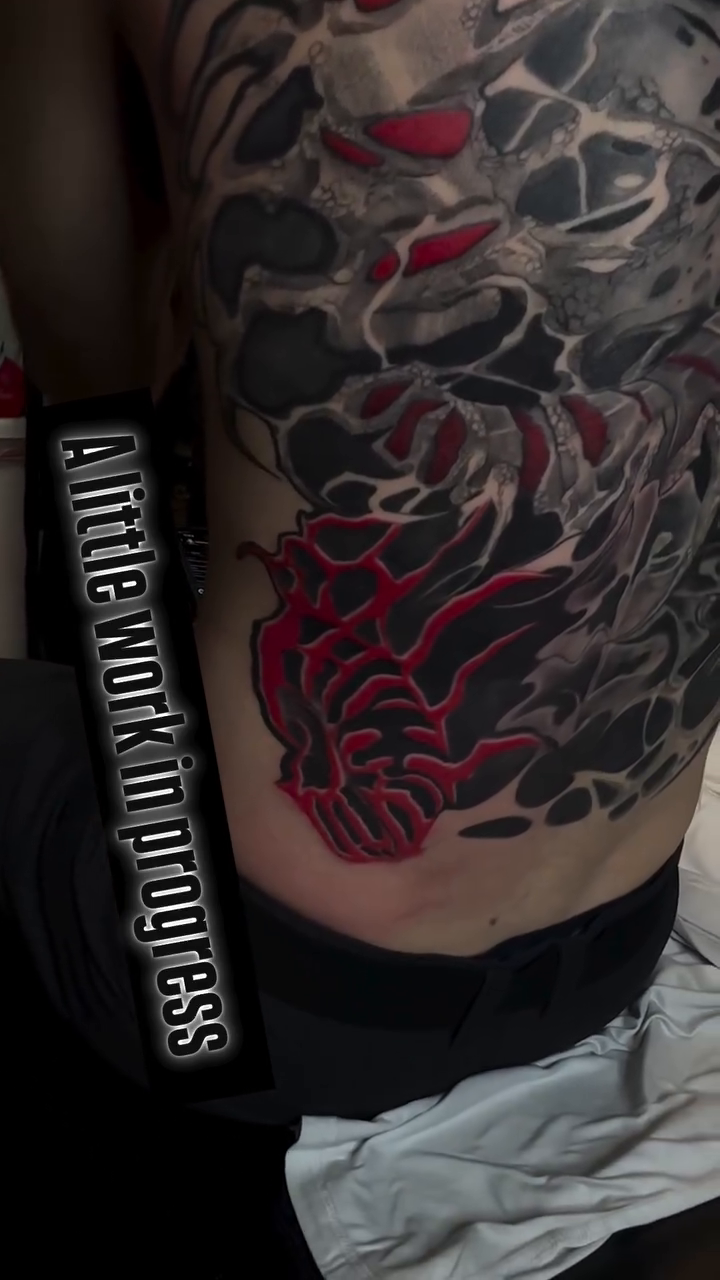 Tattoo by @vital_tattoos — japanese_irezumi, black_and_grey