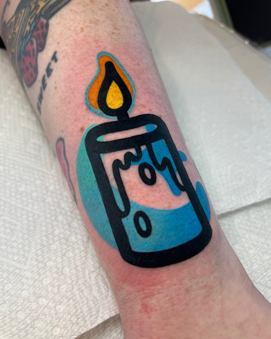 Tattoo by @mbakertattoo โ new_school