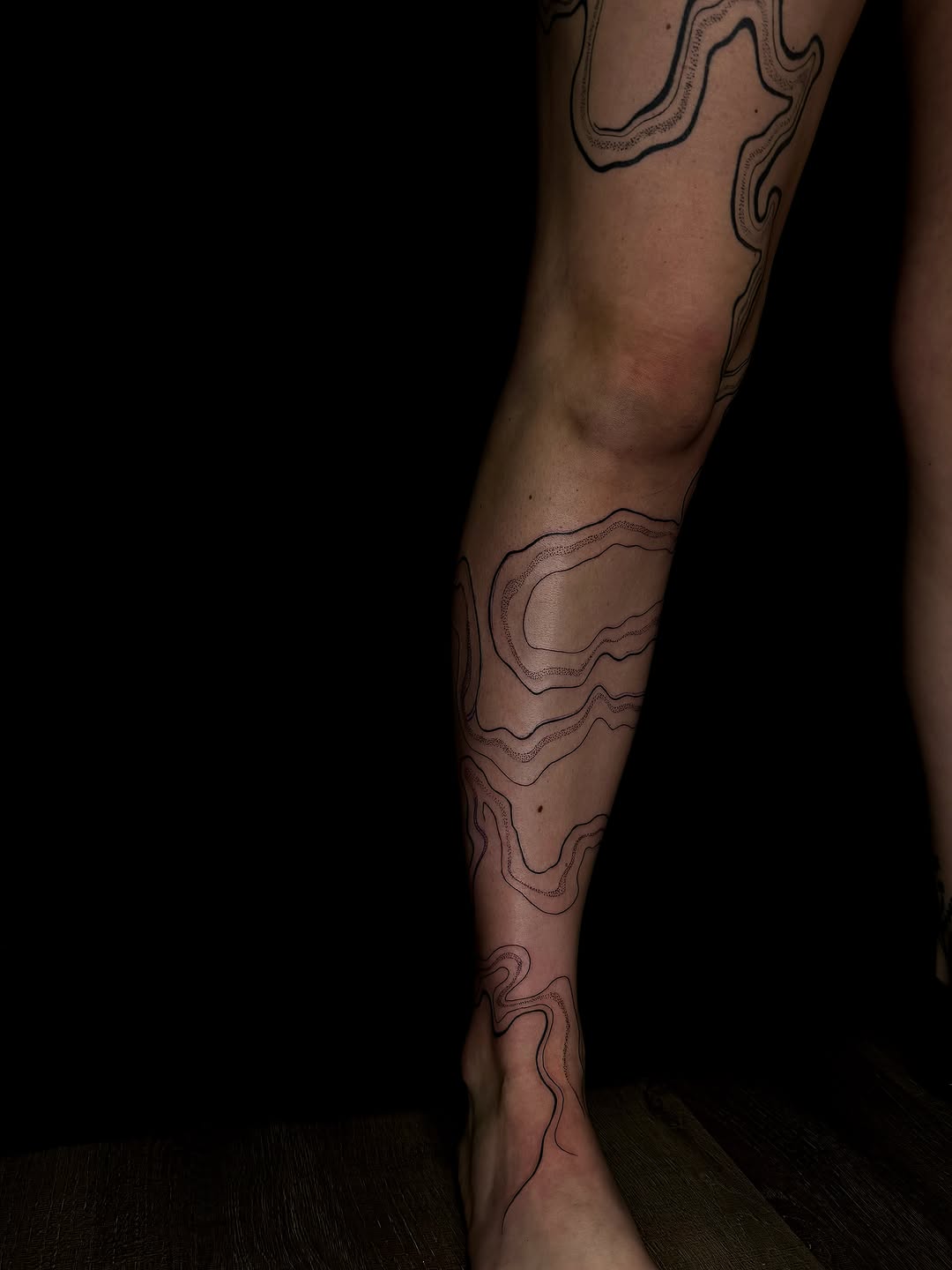 Tattoo by @cultofspice — geometric, dotwork