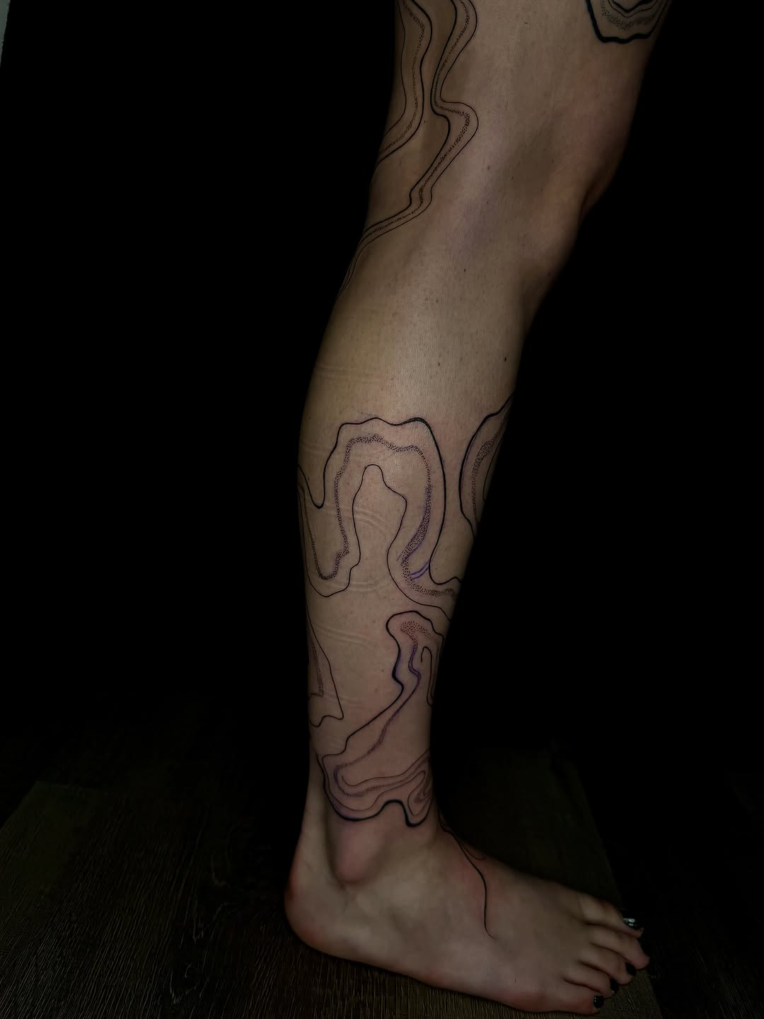 Tattoo by @cultofspice — geometric, dotwork