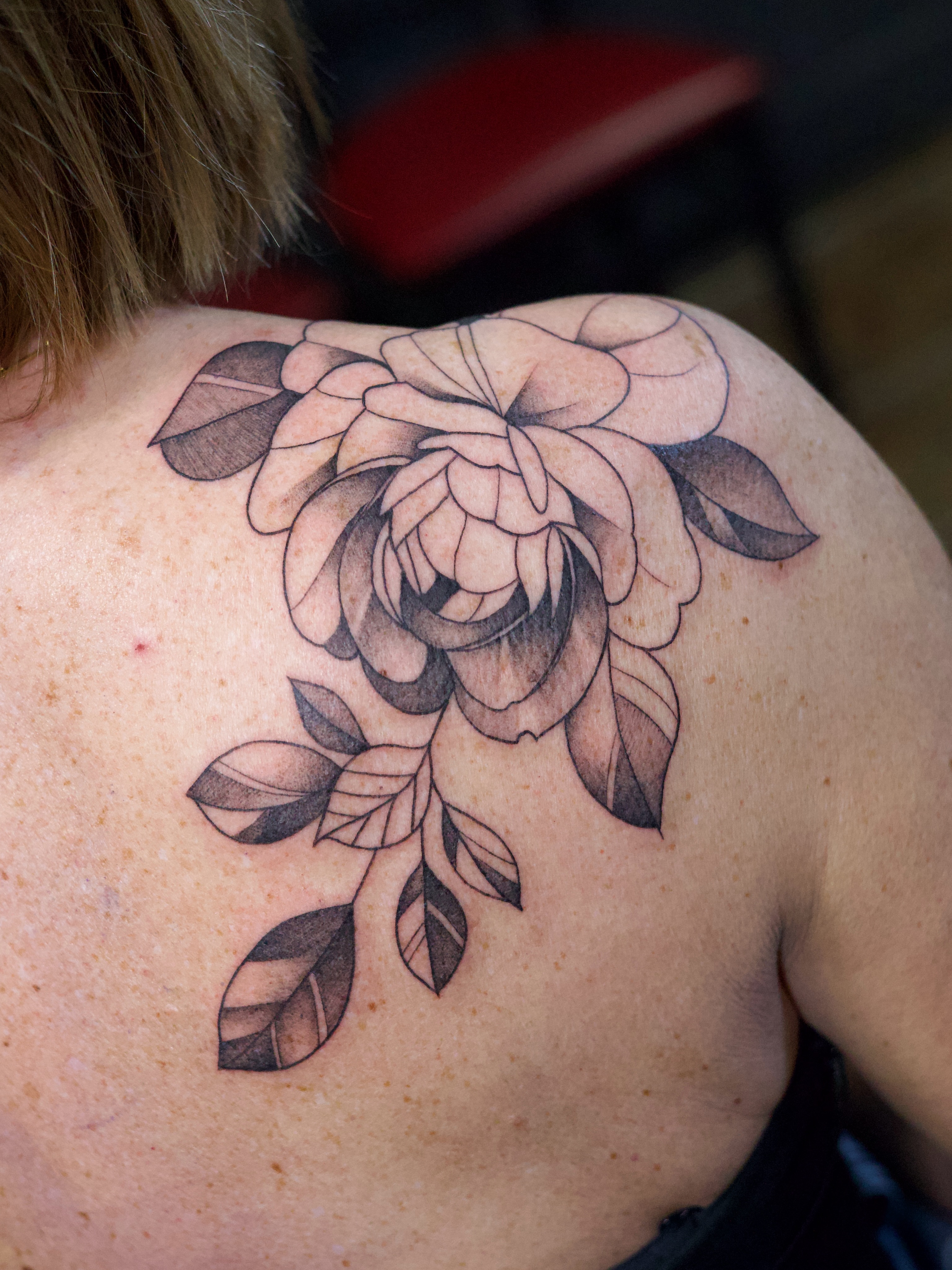 Tattoo by @villionairetattoos — black_and_grey
