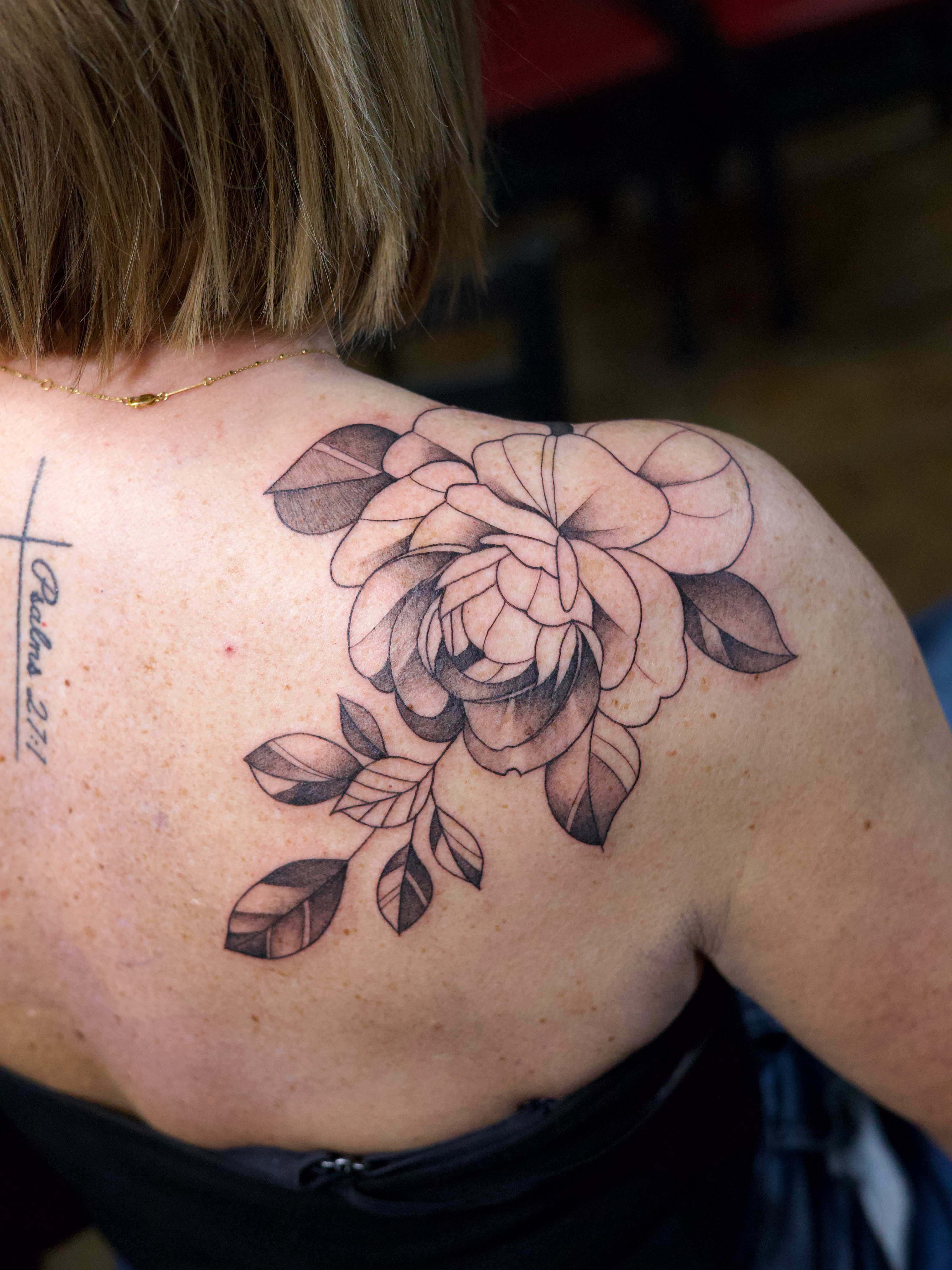 Tattoo by @villionairetattoos — black_and_grey