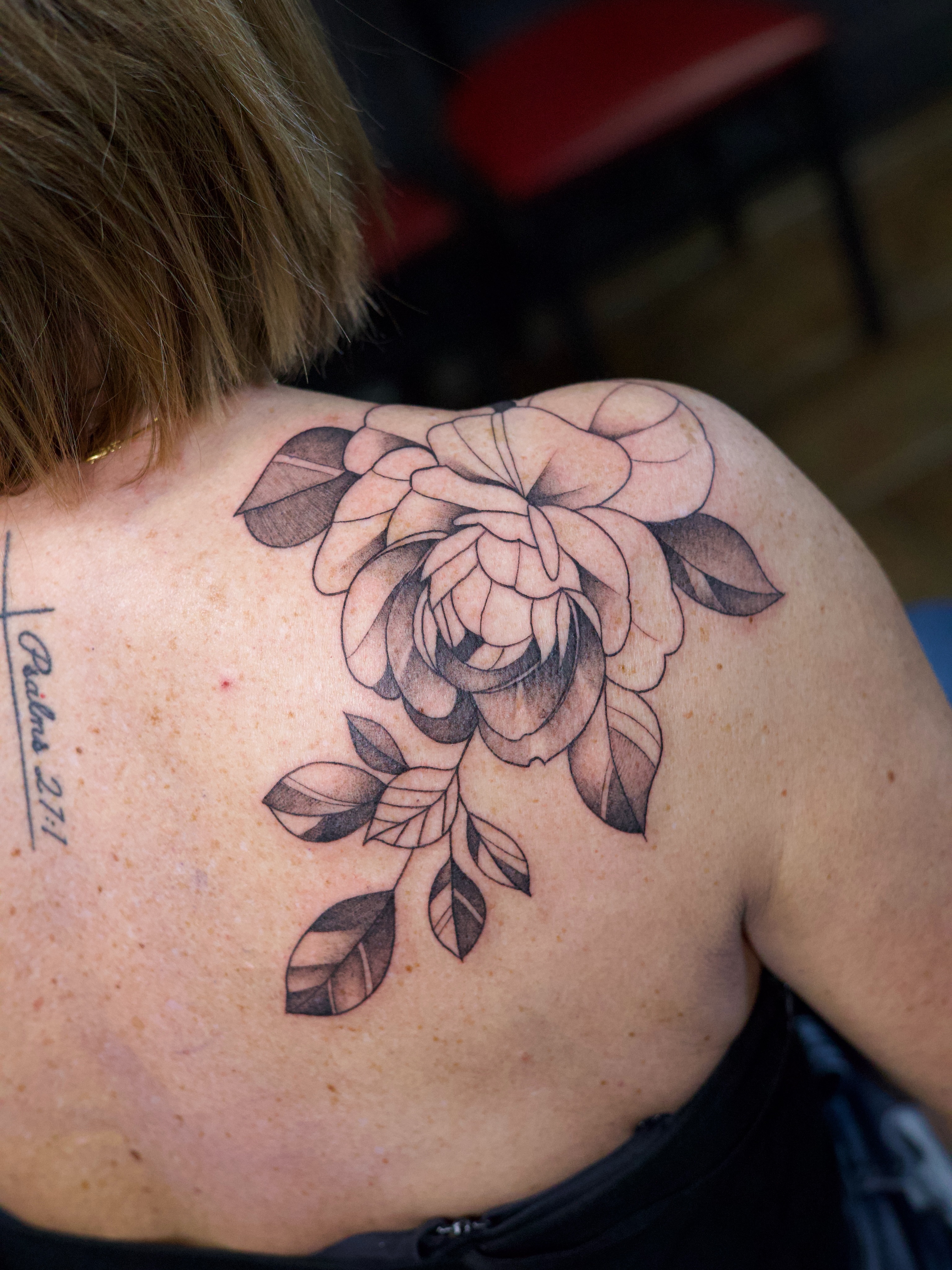 Tattoo by @villionairetattoos — black_and_grey