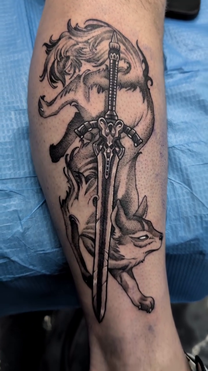 Tattoo by @lyndonkorcala — dark_realism, black_and_grey