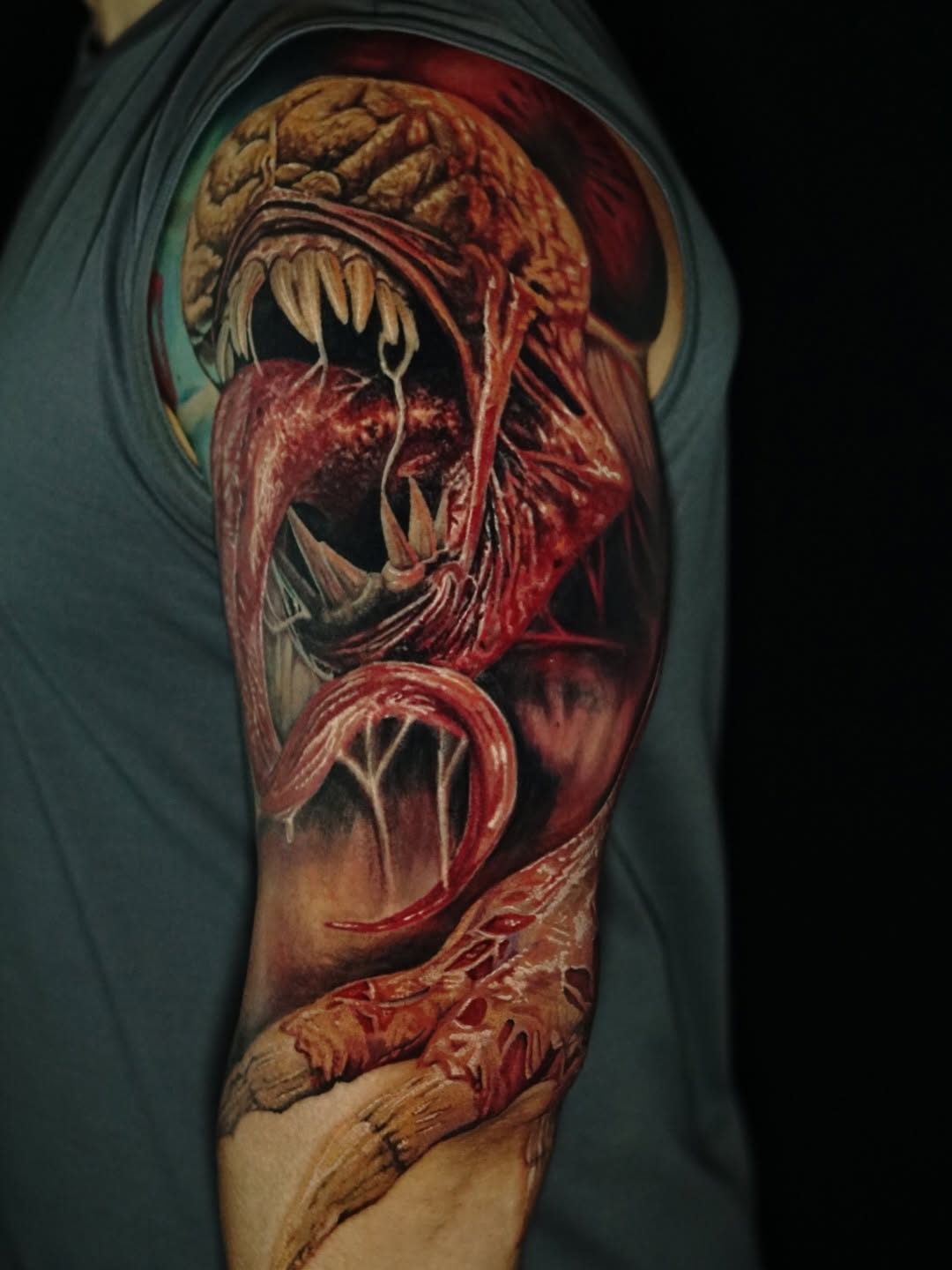 Tattoo by @brunomarxtattoo — realism, dark_realism