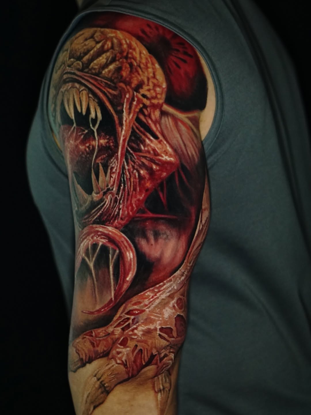 Tattoo by @brunomarxtattoo — realism, dark_realism