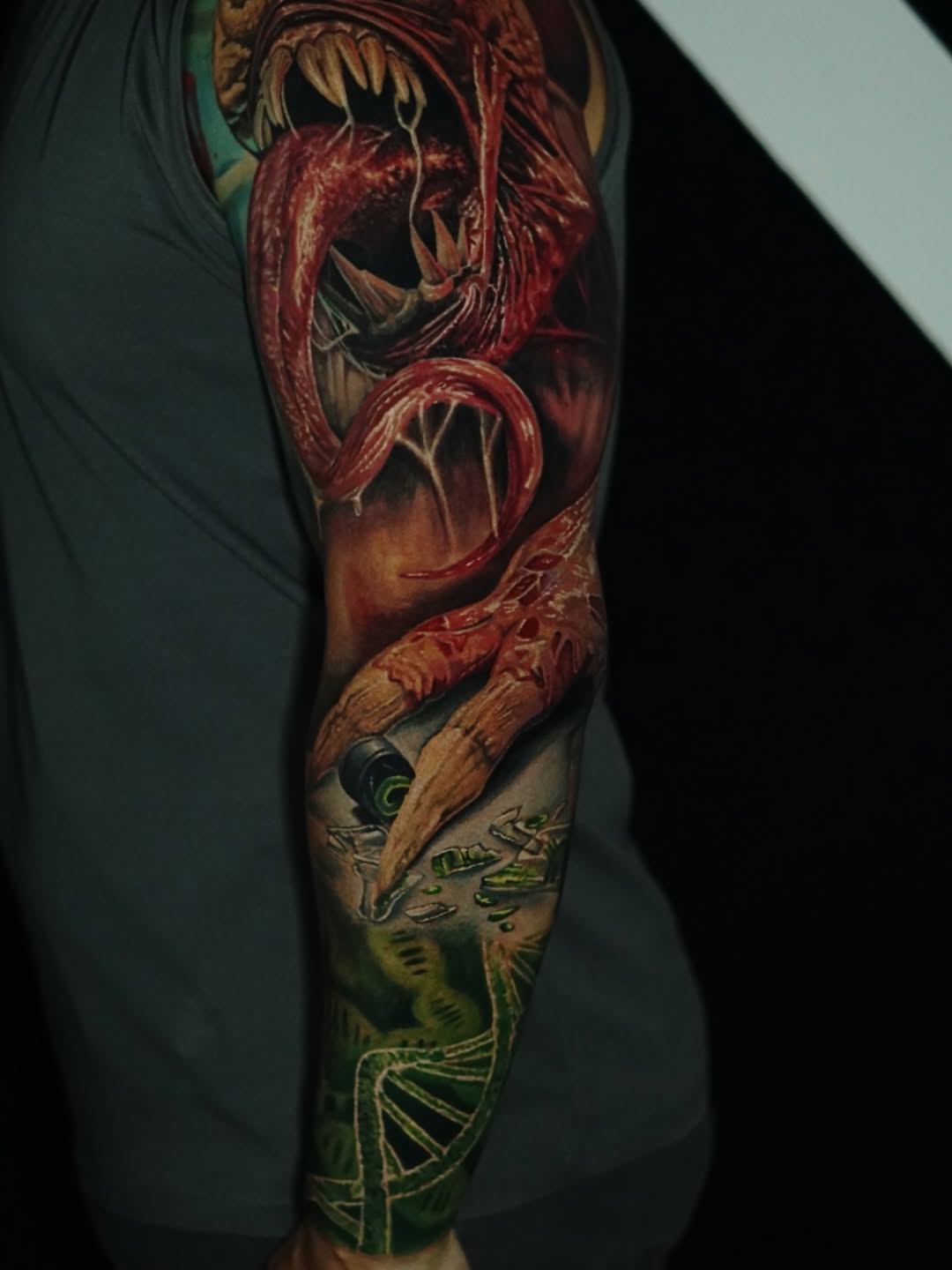 Tattoo by @brunomarxtattoo — realism, dark_realism