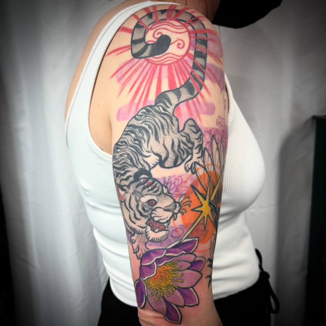 Tattoo by @lu_tatu — new_school, japanese_irezumi