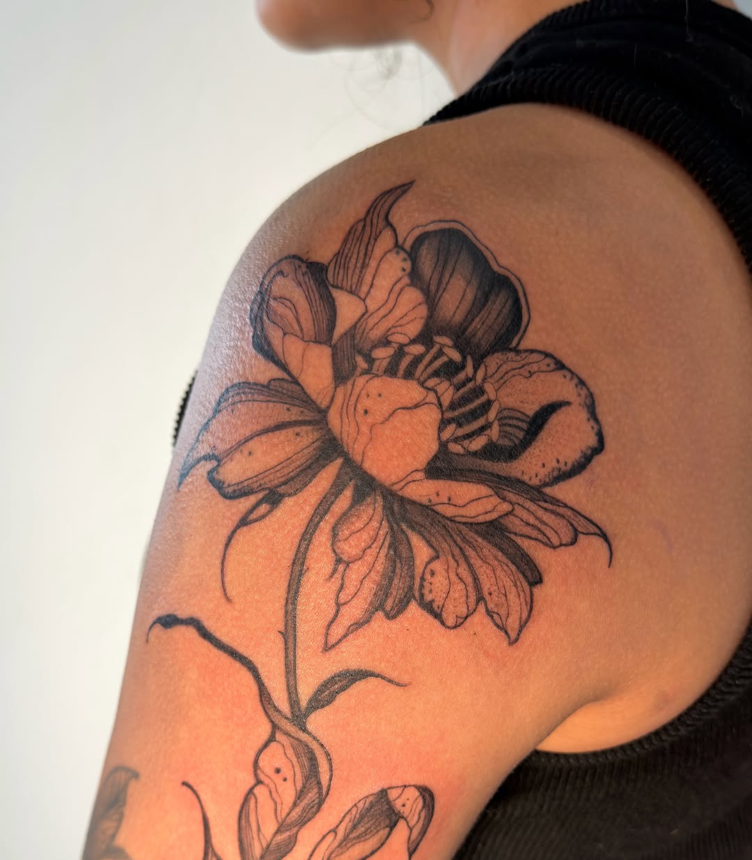 Tattoo by Leslie | AZ Fineline Tattoo Artist, Glendale, Arizona