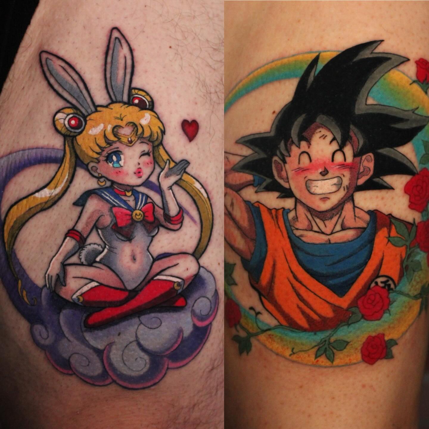 Tattoo by @kathleensanders — anime