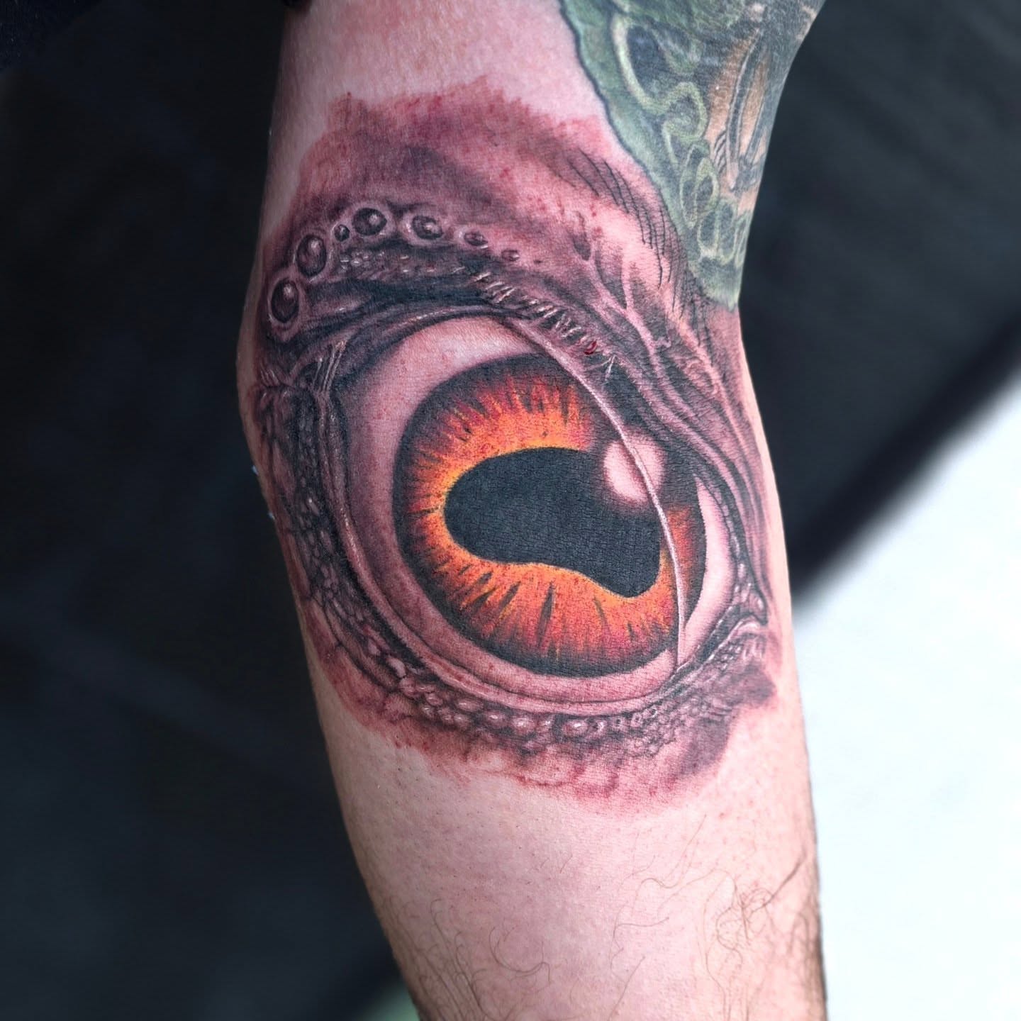Tattoo by @girlroni — realism, dark_realism