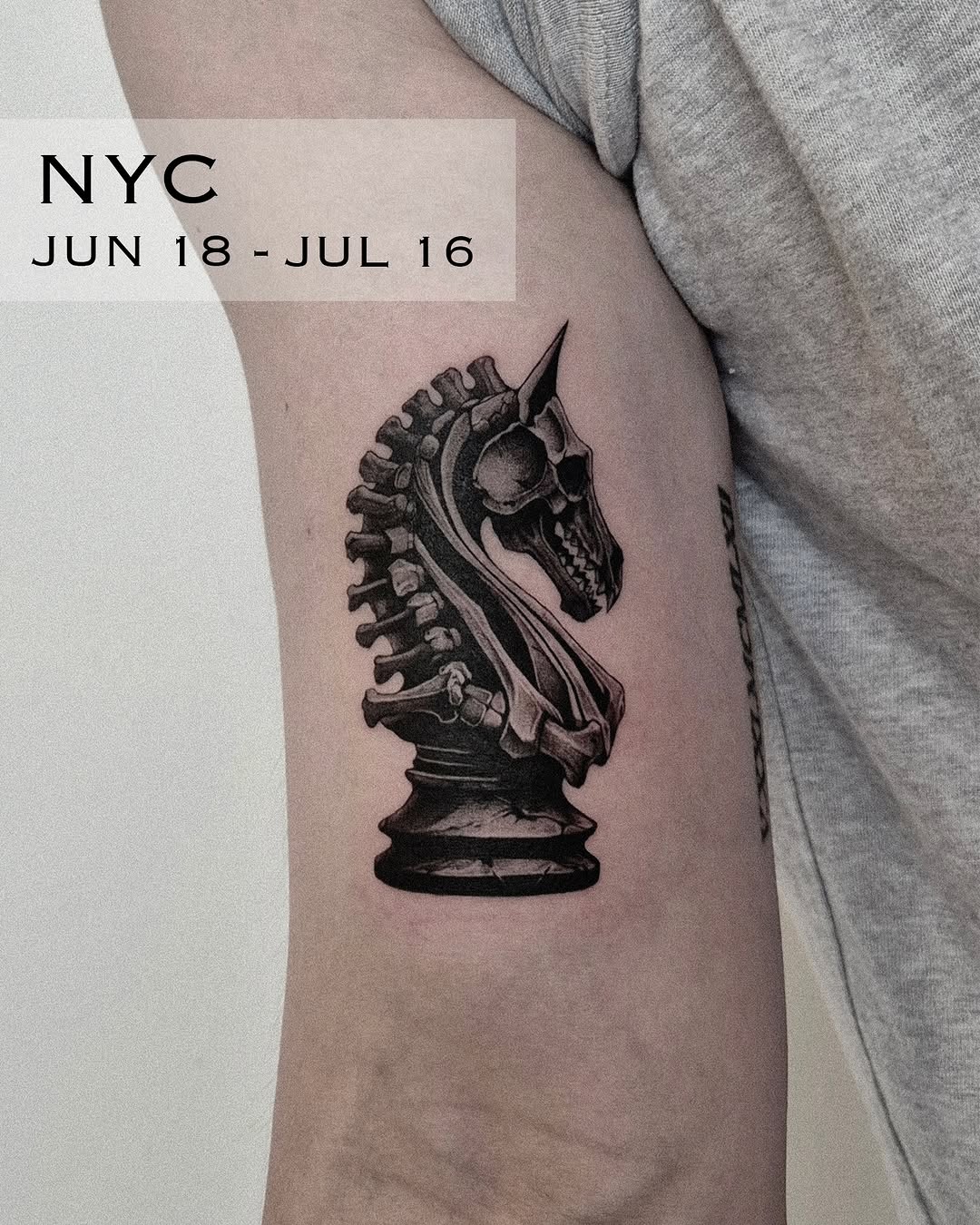 Tattoo by @melo_tatt — black_and_grey, realism