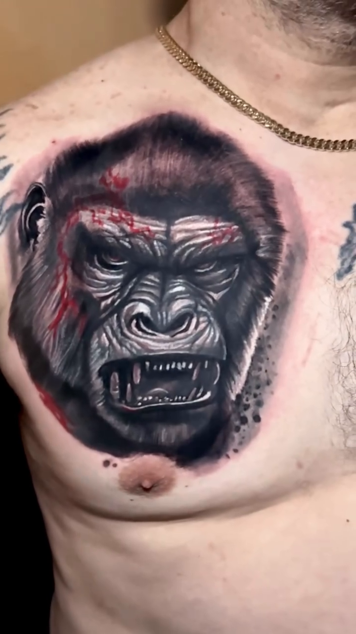 Tattoo by @brynbeer_official — realism, black_and_grey