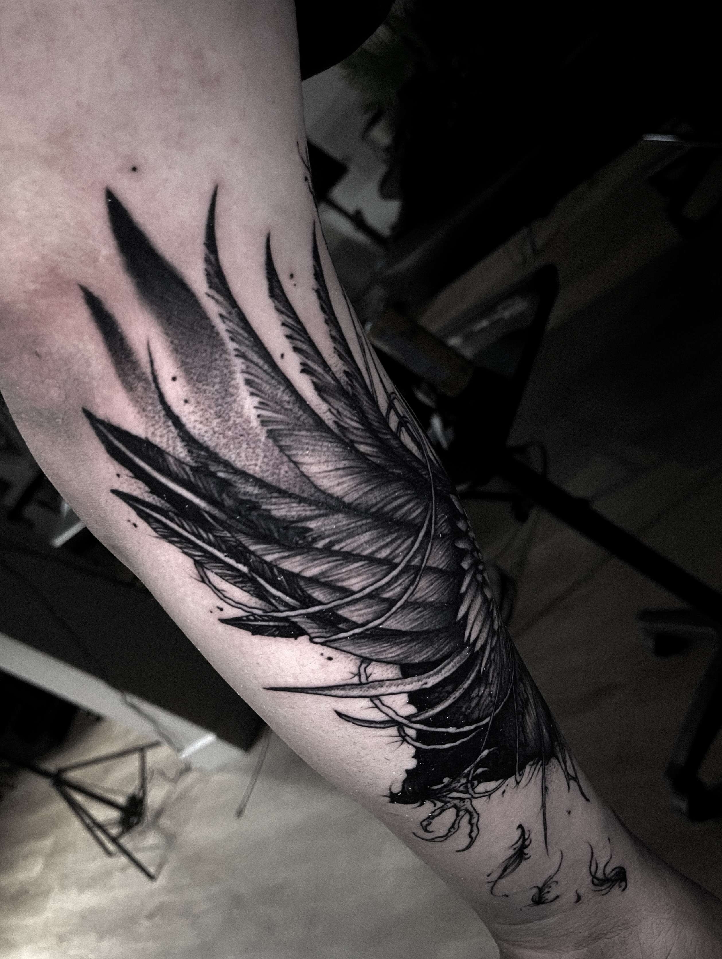 Tattoo by @bunche_tattoo — black_and_grey, realism