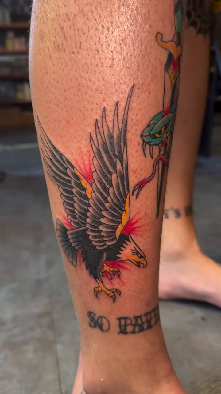 Tattoo by @sloastattoos — american_traditional