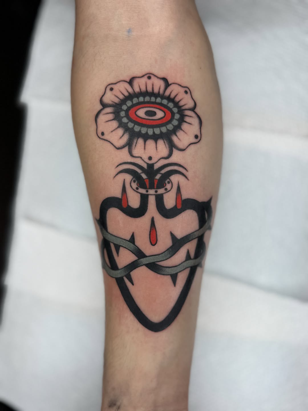 Tattoo by @alliebarringertattoo — american_traditional