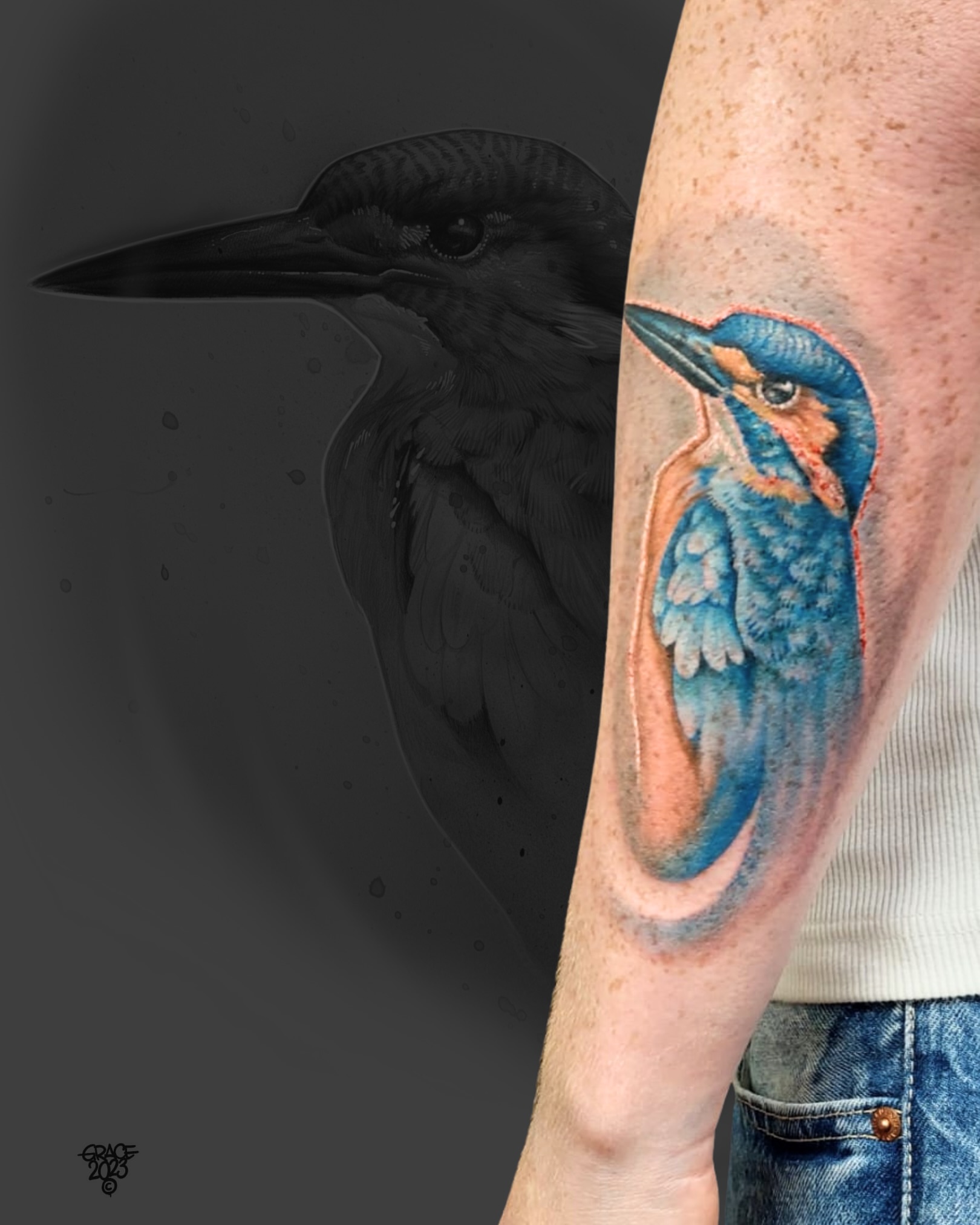 Tattoo by @gracetattoo — realism