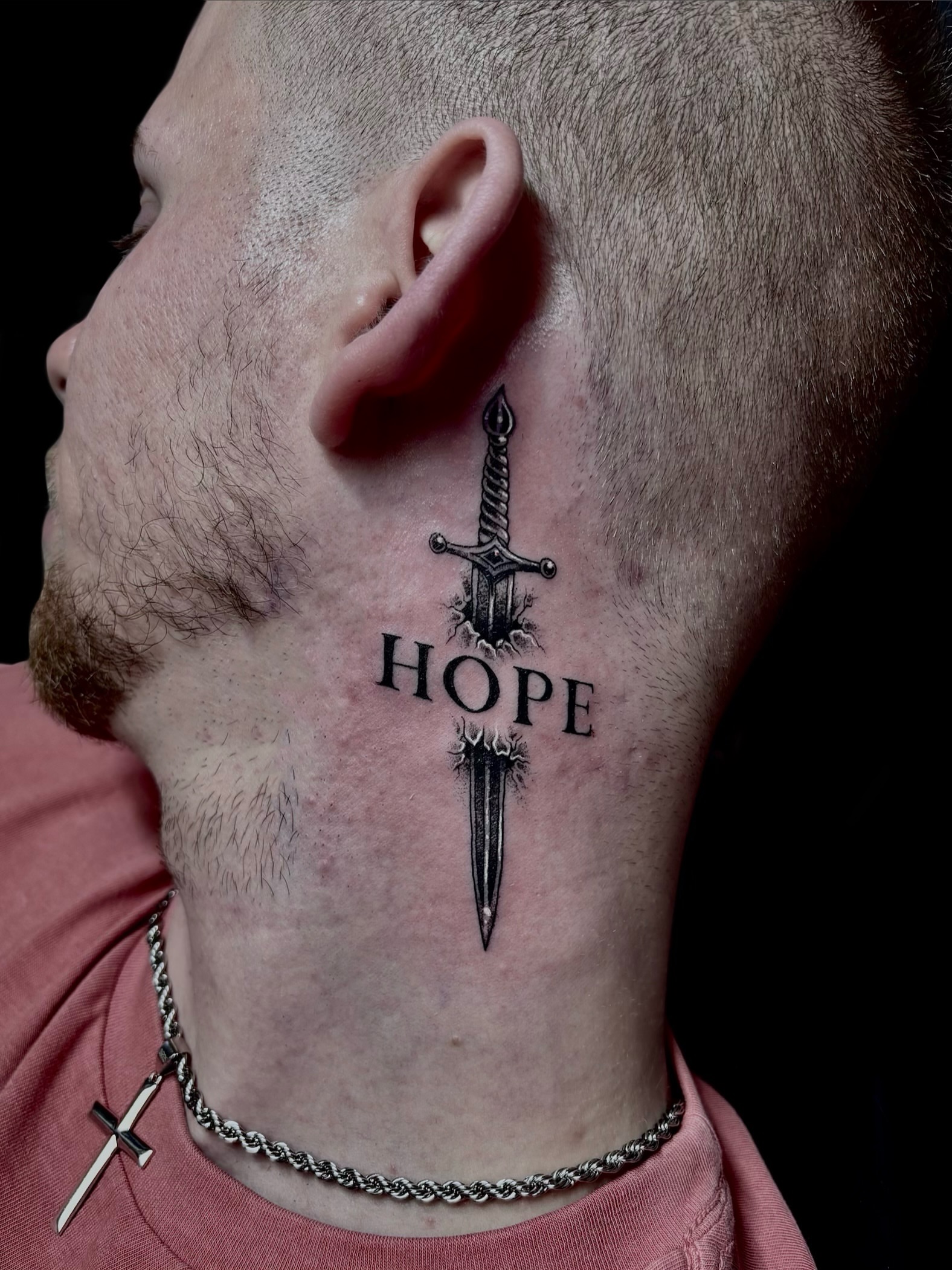 Tattoo by @katscratchtattooss — black_and_grey