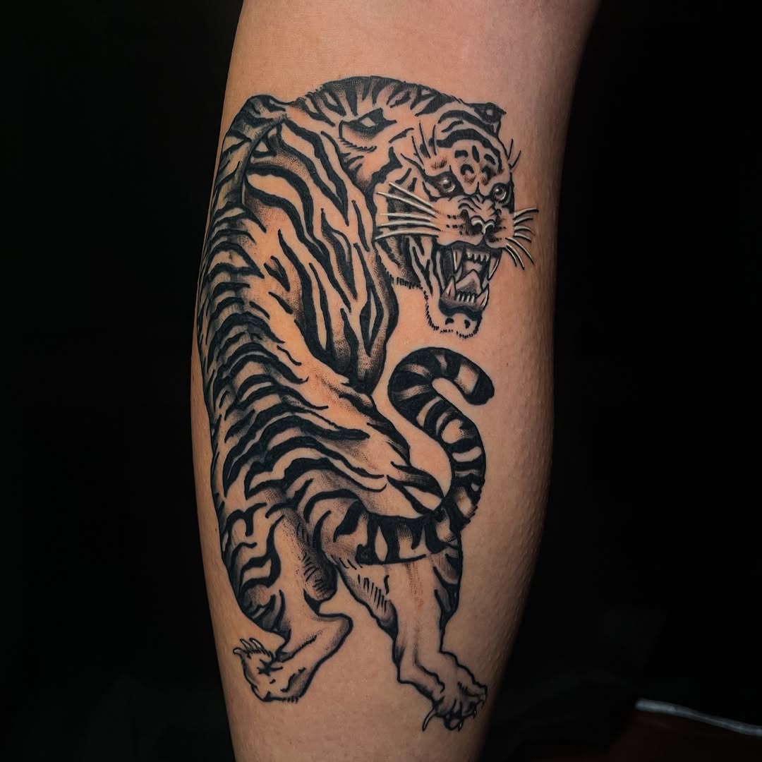 Tattoo by @henriktattoo_ — american_traditional, black_and_grey