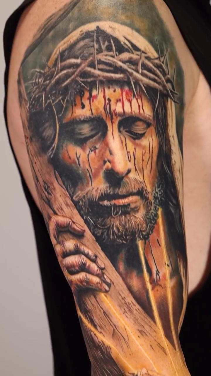 Tattoo by @leahross_tattoo — realism, dark_realism