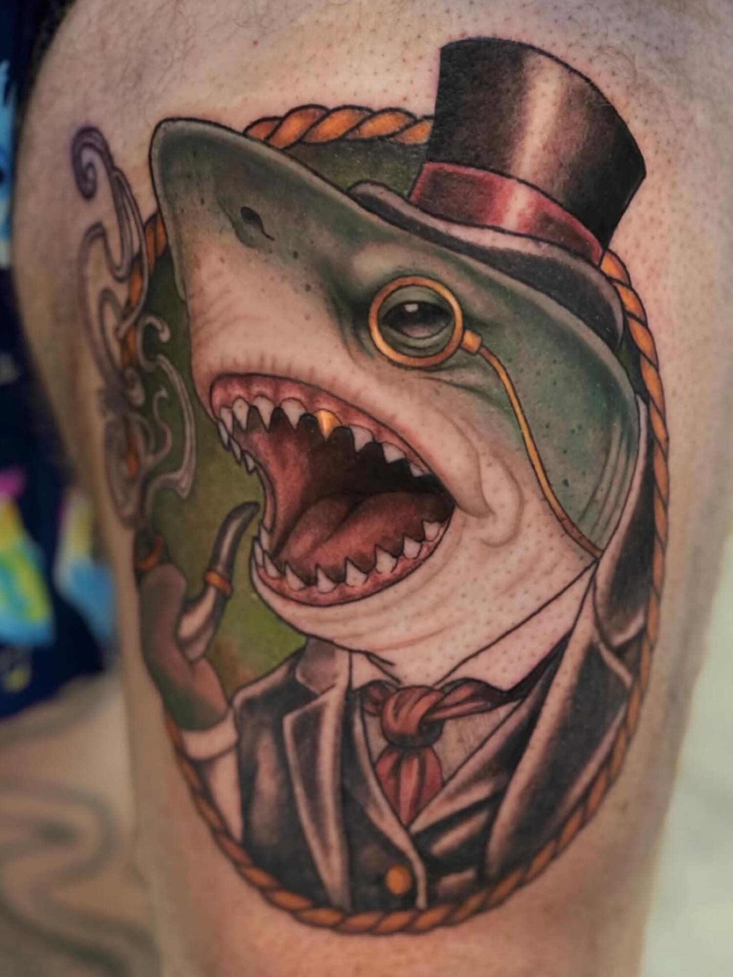 Tattoo by @gillygoatpokes — american_traditional