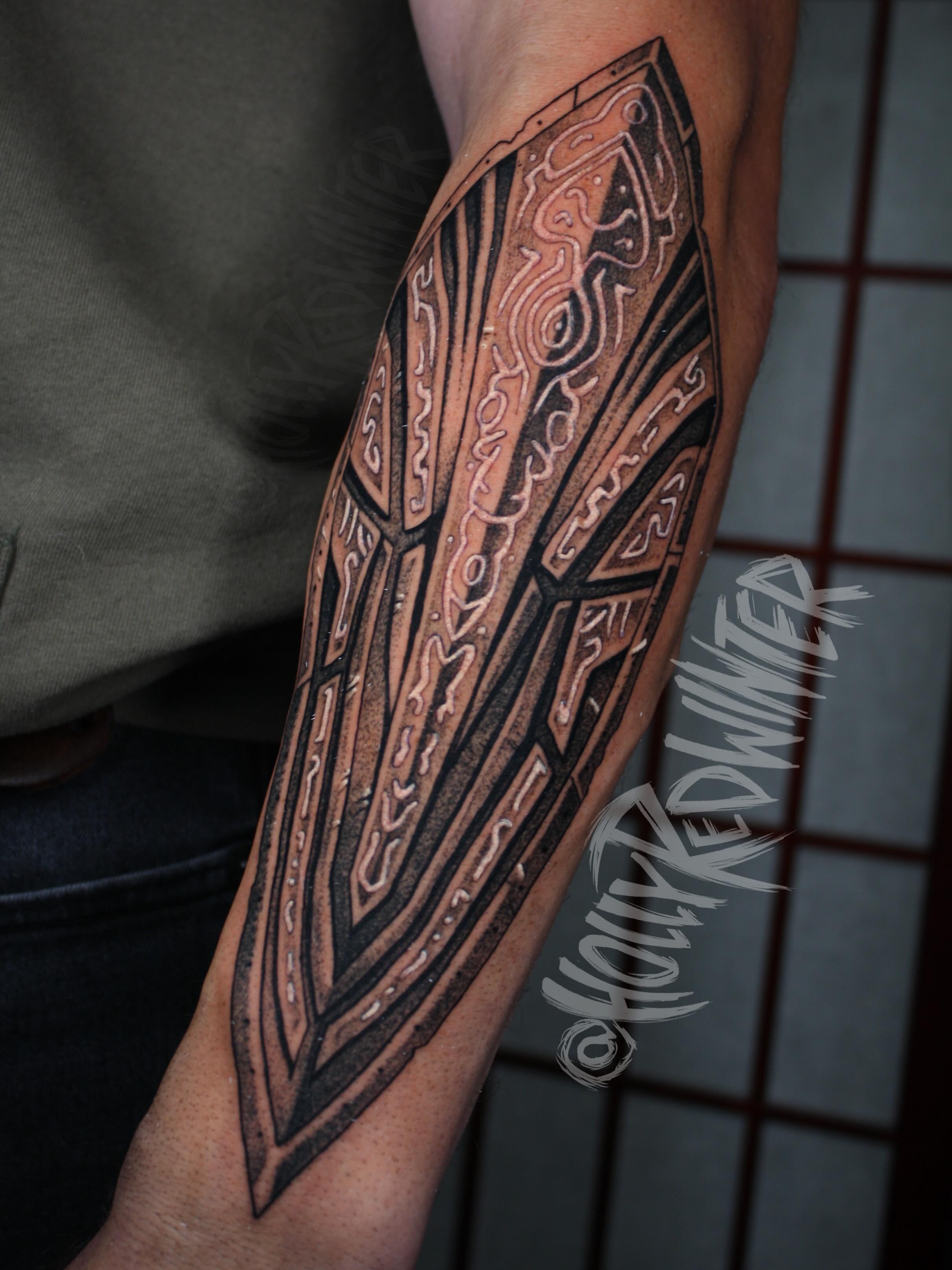 Tattoo by @hollyredwinter — geometric