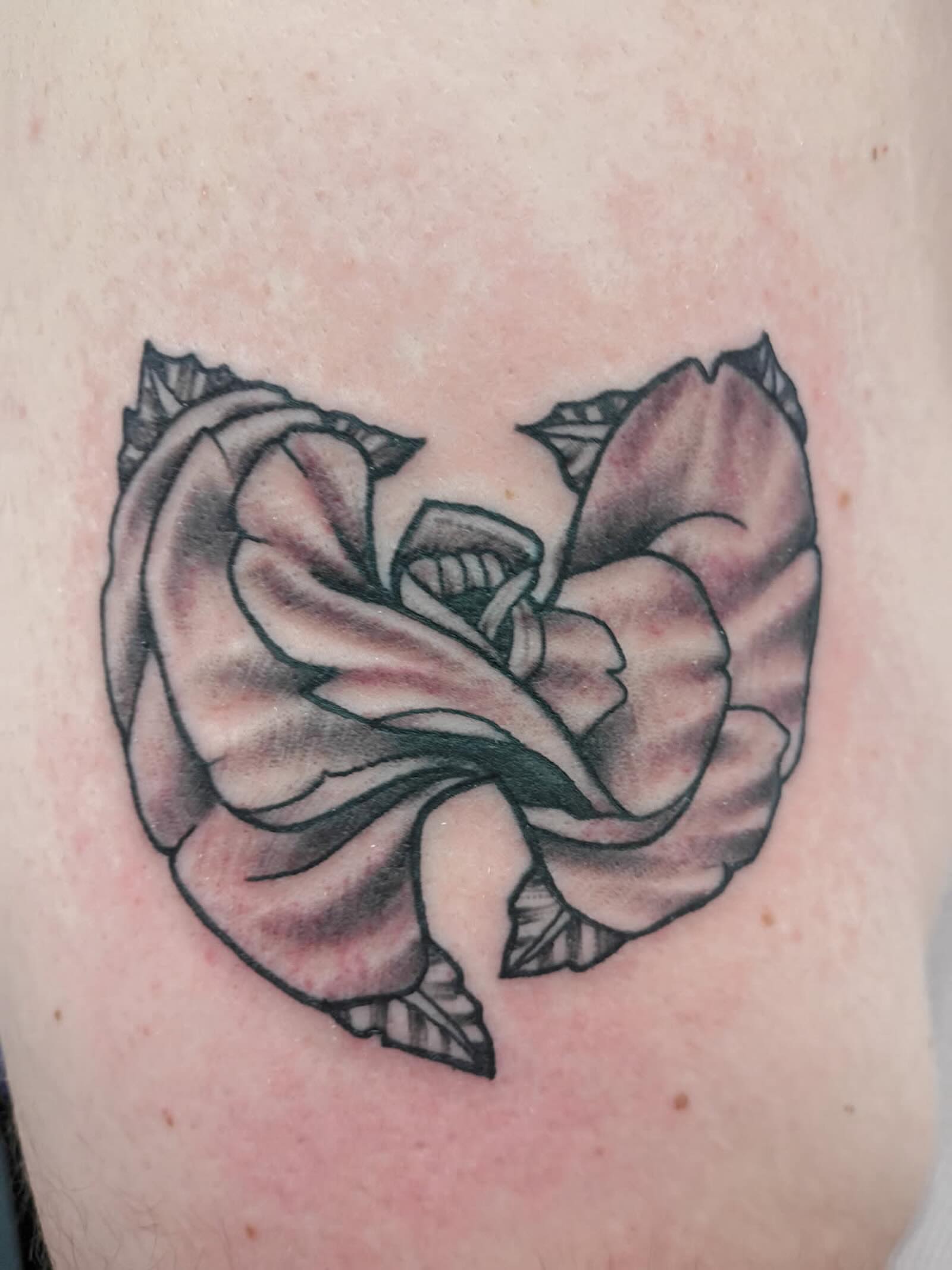 Tattoo by @anavrintattoo — black_and_grey