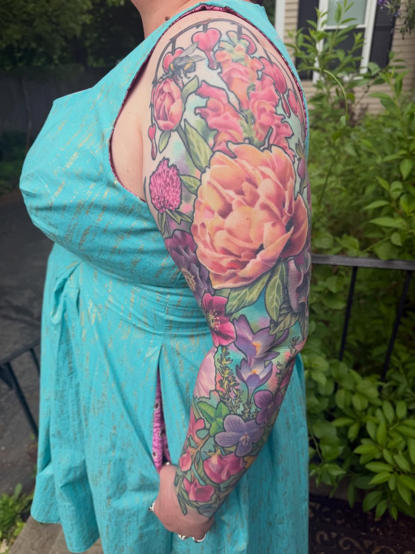 Tattoo by @teresa_andrews_art — realism, watercolor