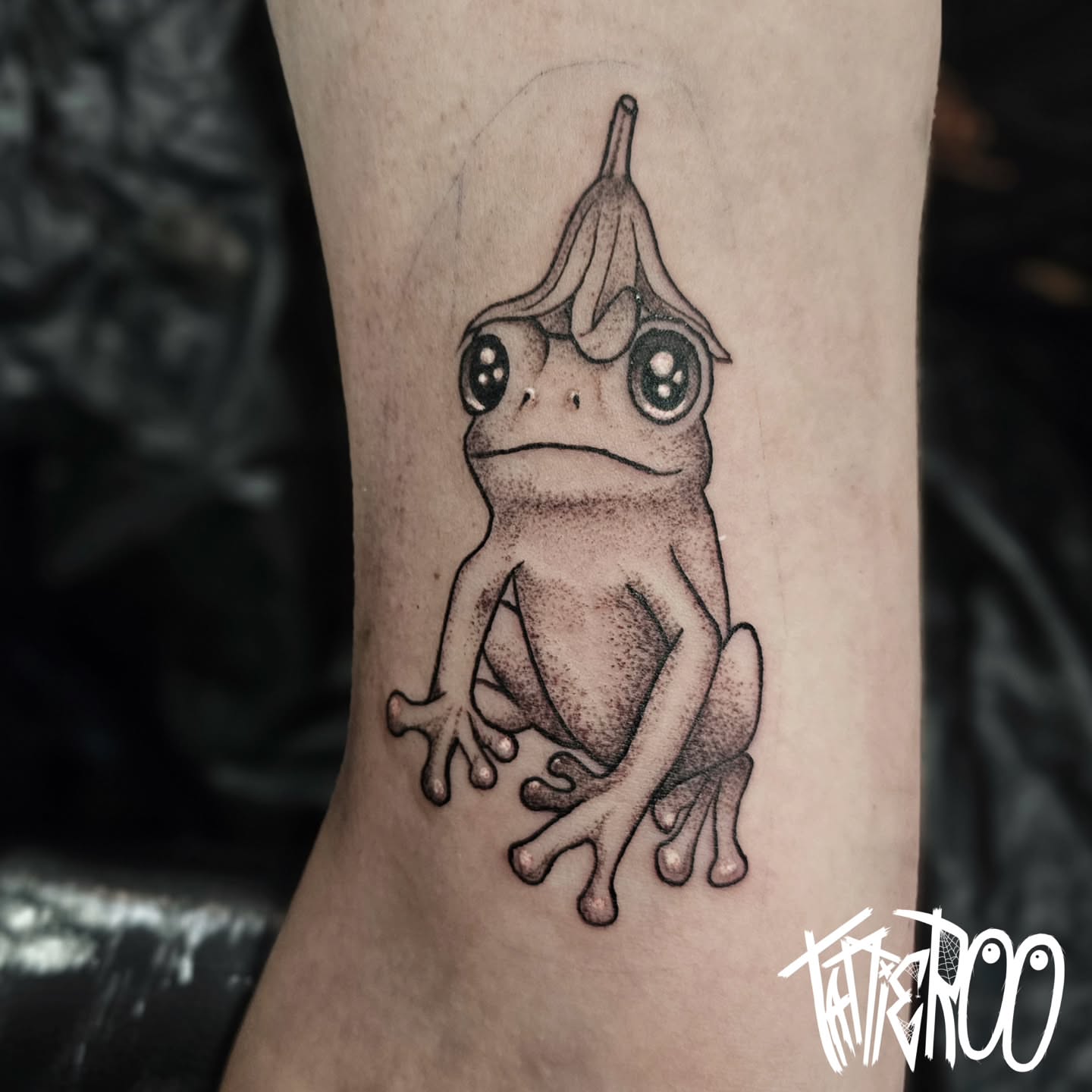 Tattoo by @tattier00 — dotwork